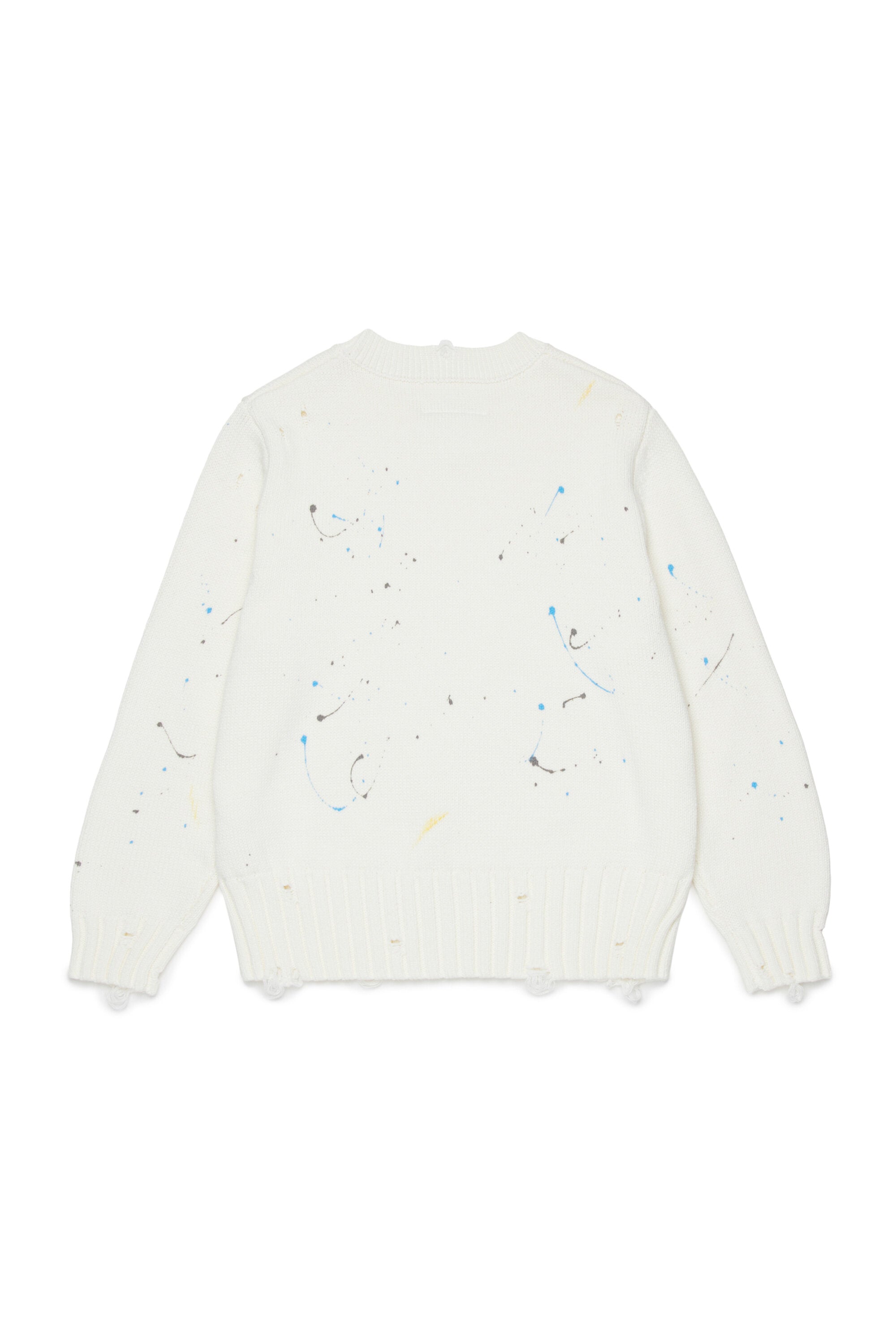 Crewneck pullover with logo