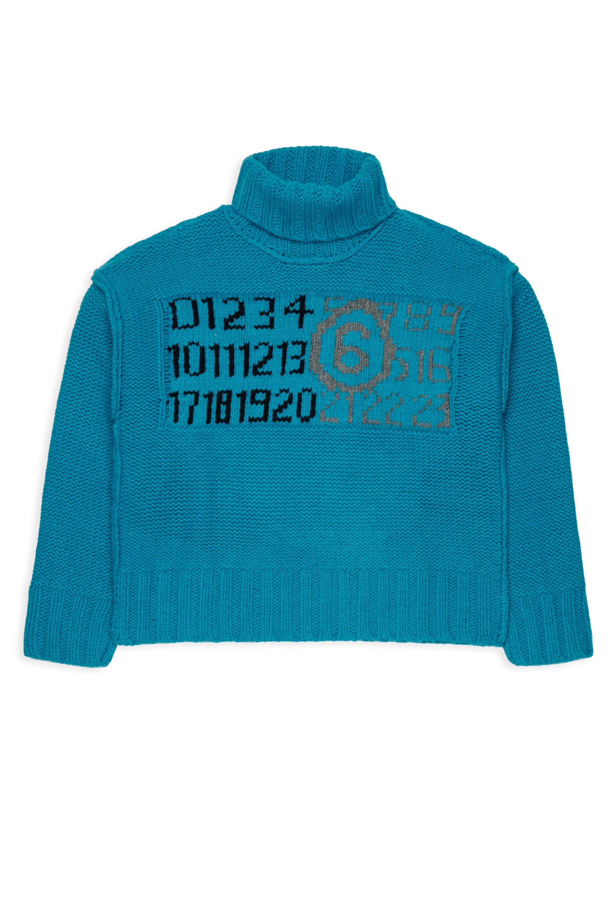 Turtleneck with logo
