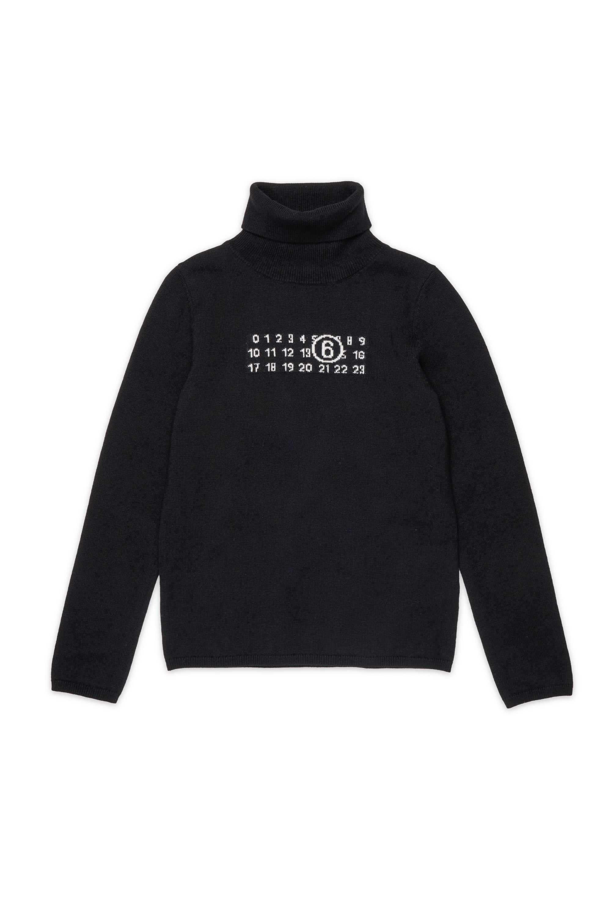 Turtleneck with logo
