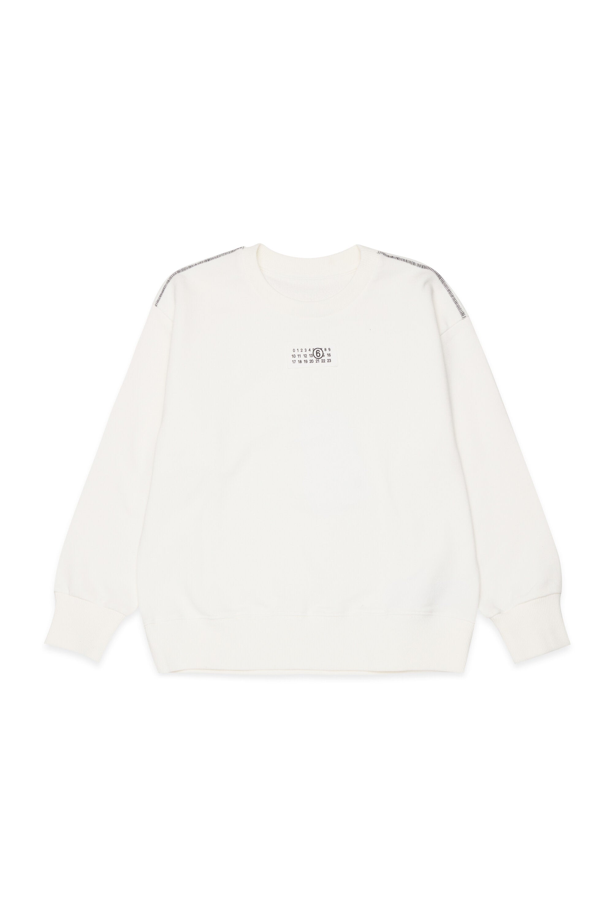 Crew-neck sweatshirt with logo