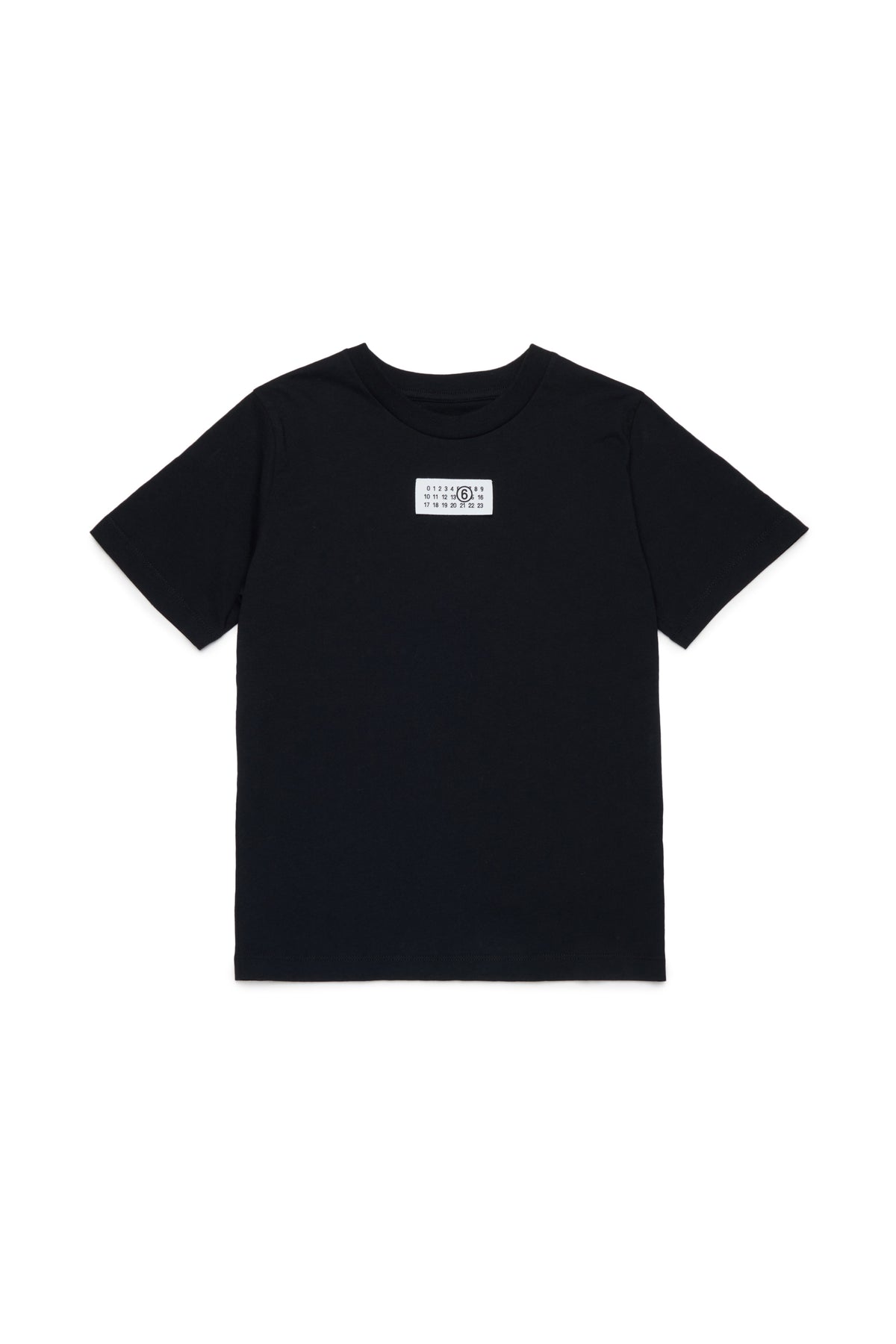 クルーネック Tシャツ、ロゴ付き