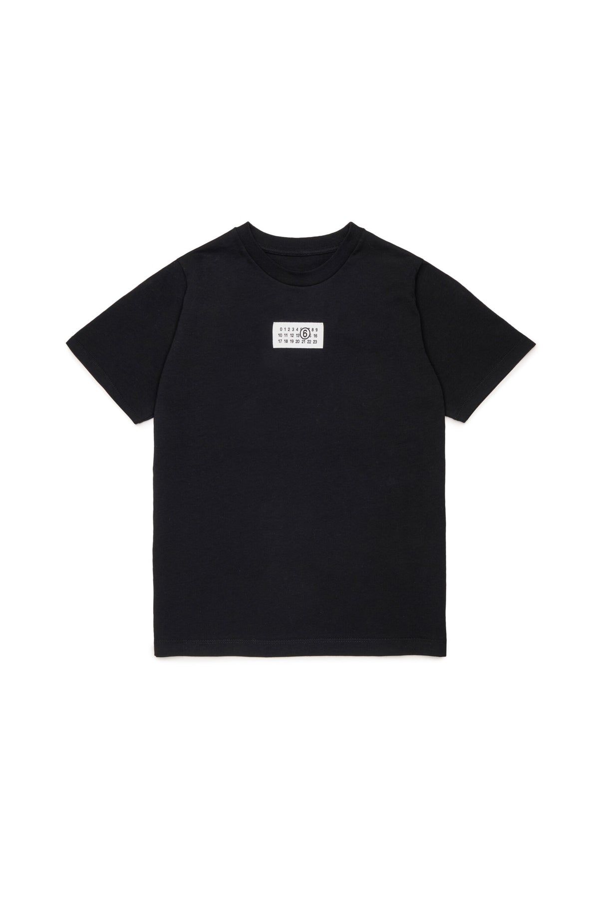 クルーネック Tシャツ、ロゴ付き