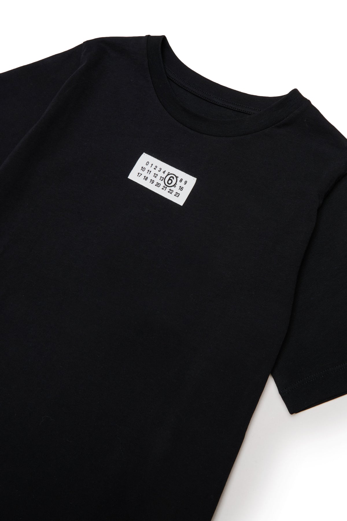 クルーネック Tシャツ、ロゴ付き