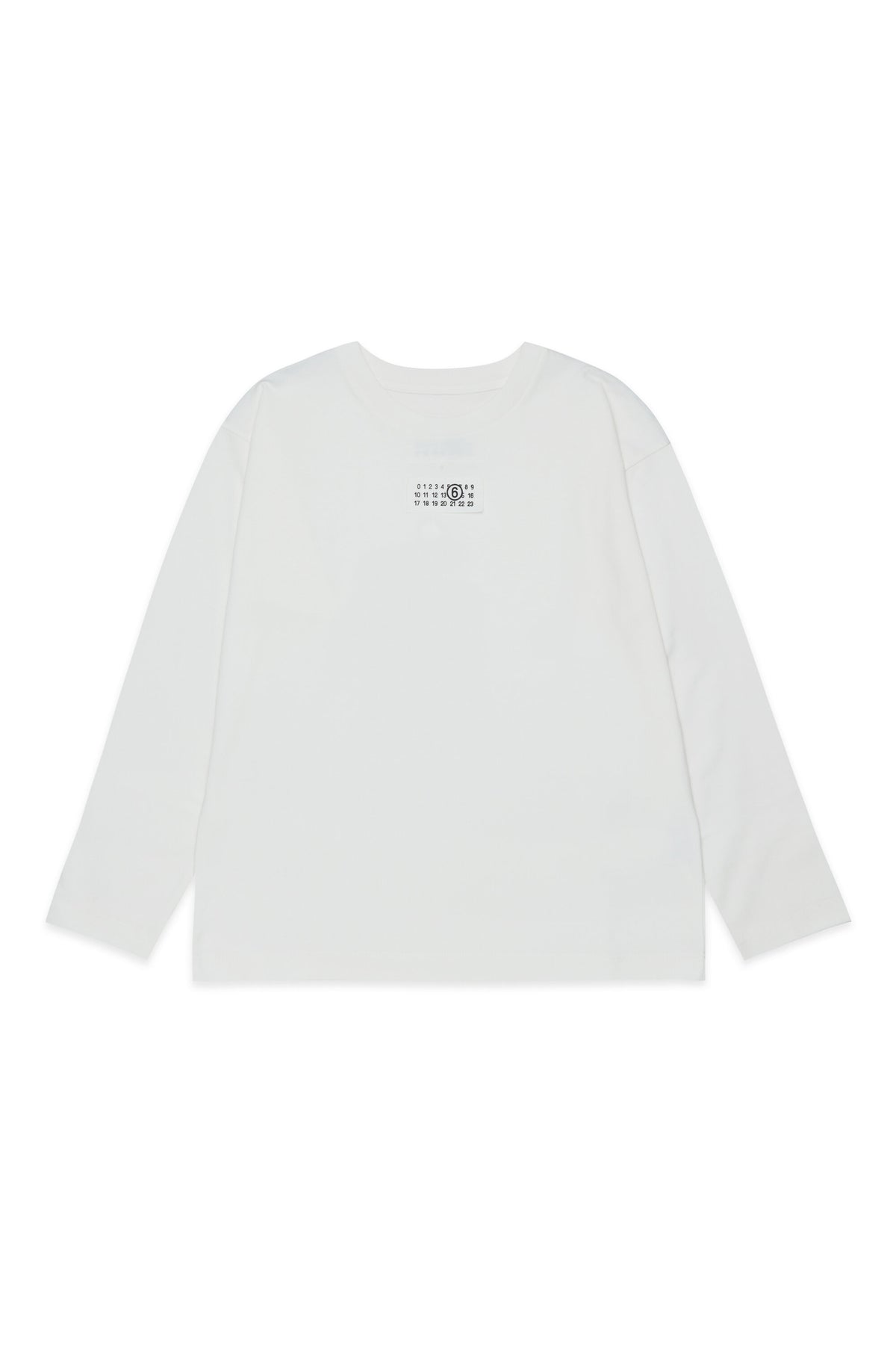 長袖Tシャツ、ロゴ付き