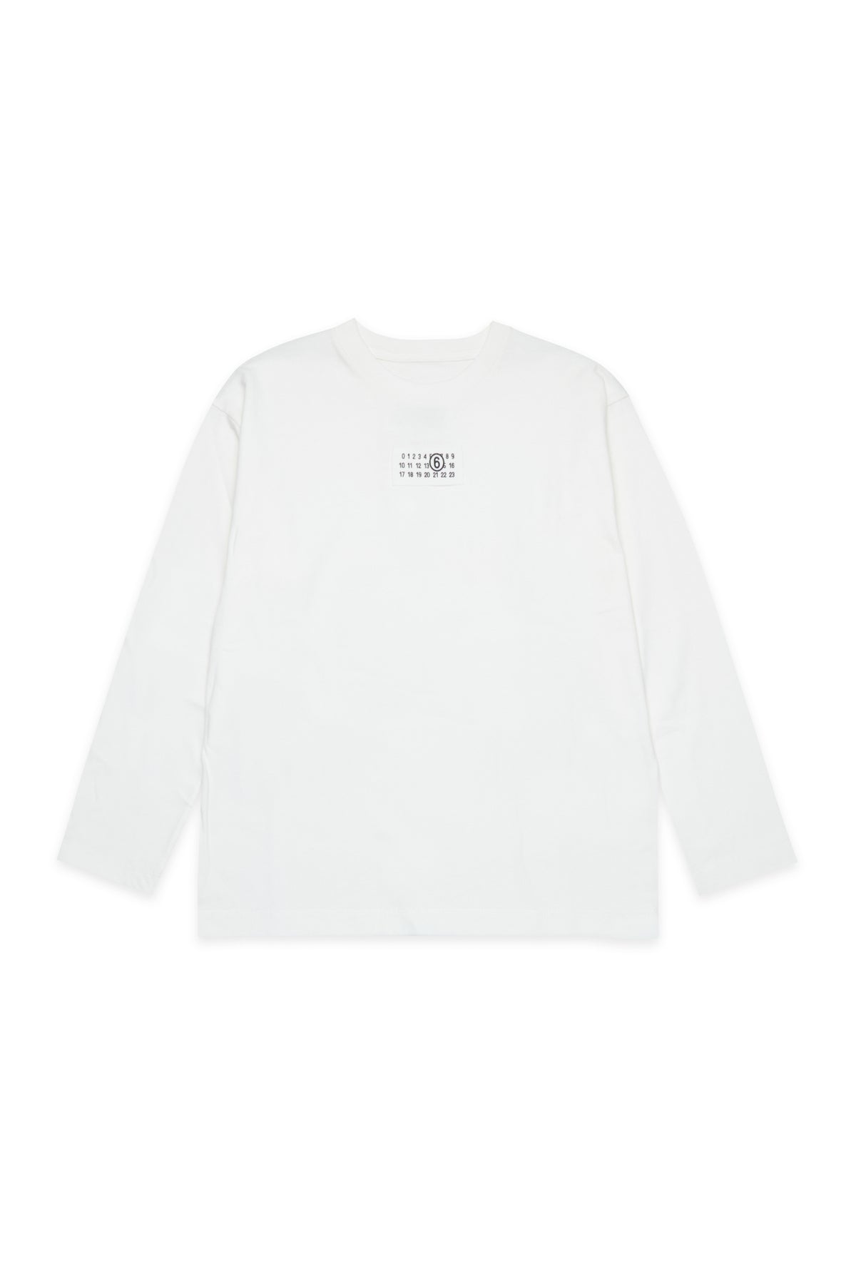 長袖Tシャツ、ロゴ付き