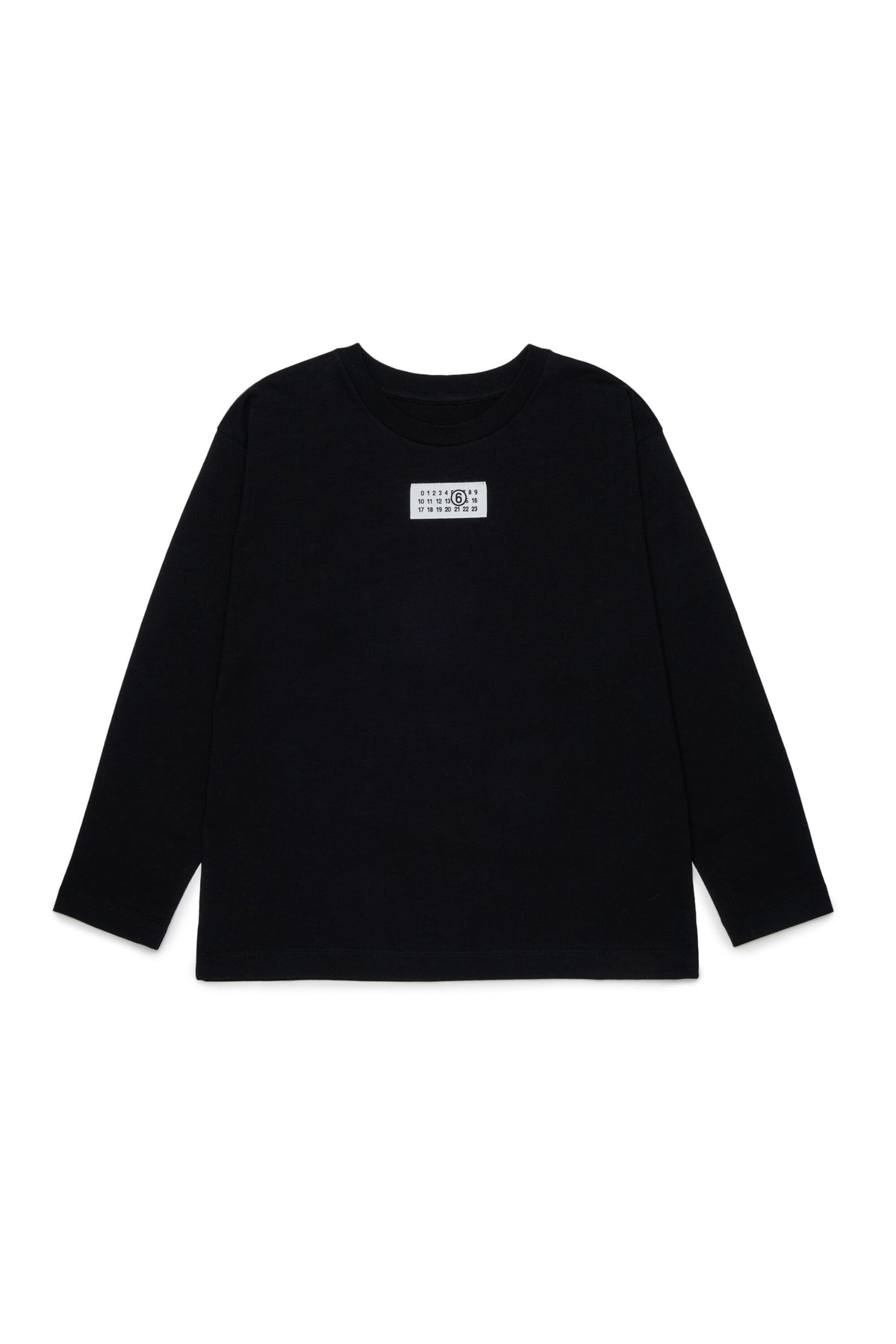 長袖Tシャツ、ロゴ付き