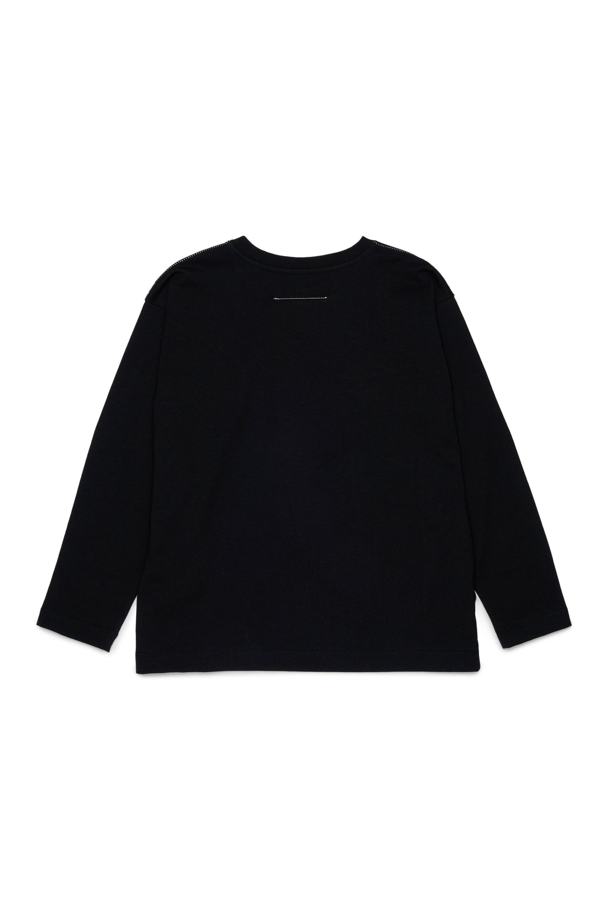 長袖Tシャツ、ロゴ付き