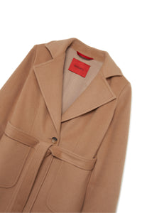 Runaway wool coat