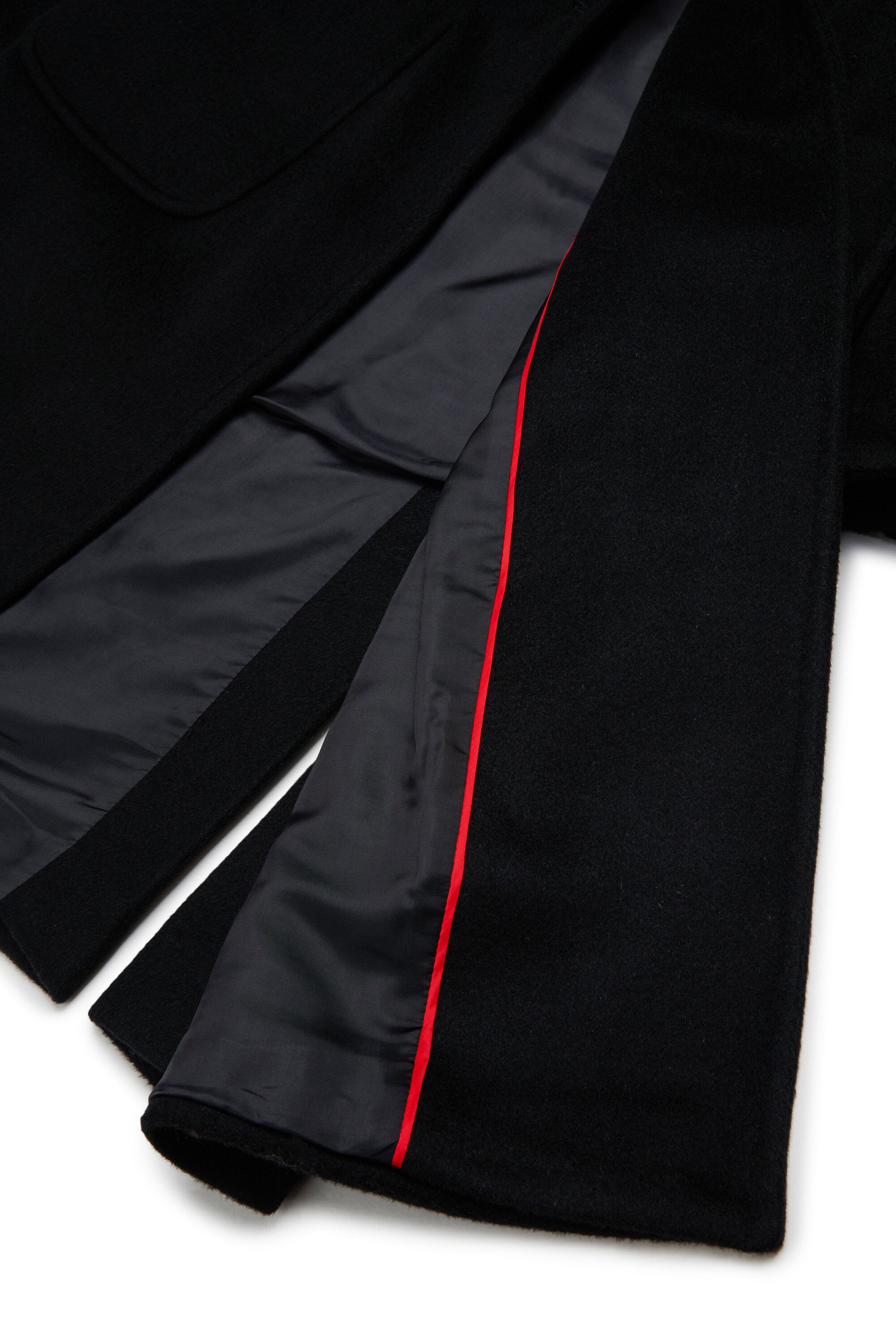 Runaway wool coat