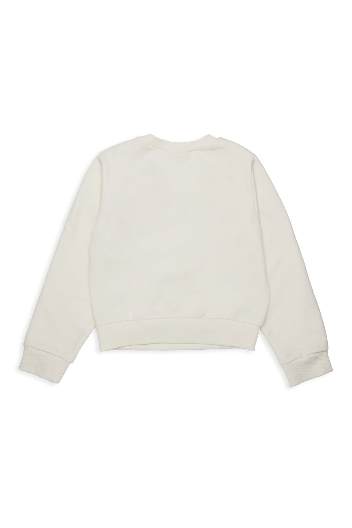 Branded crew-neck sweatshirt