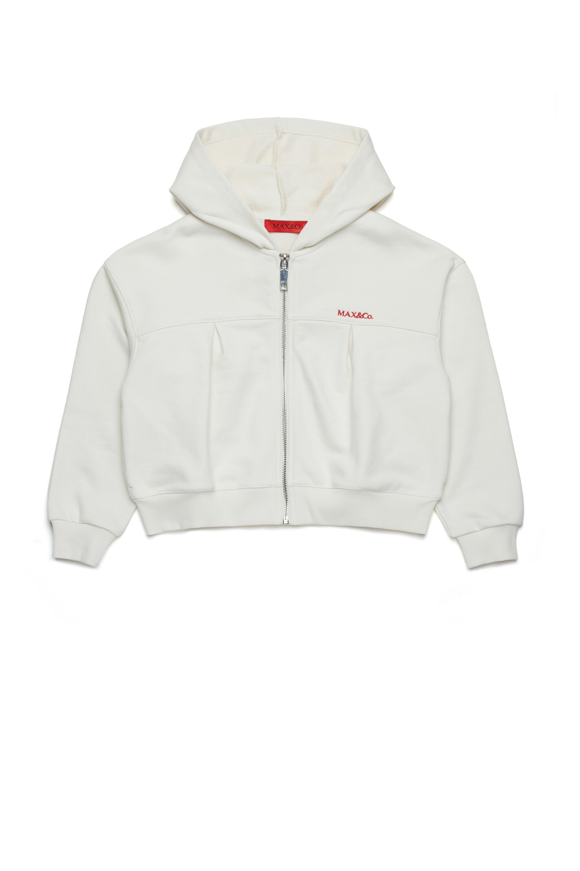 Full-zip sweatshirt with logo