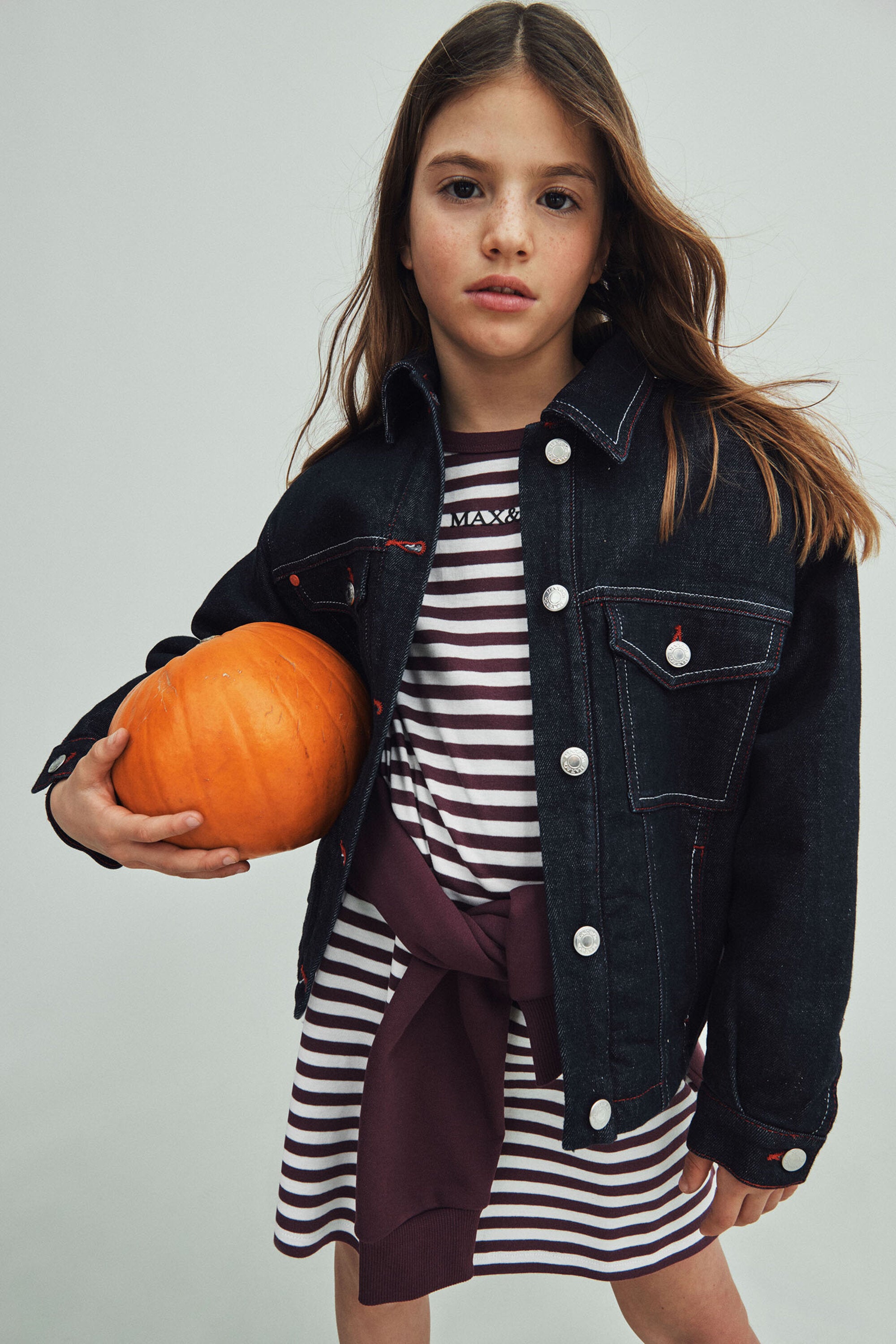 Striped micro ribs sheath dress