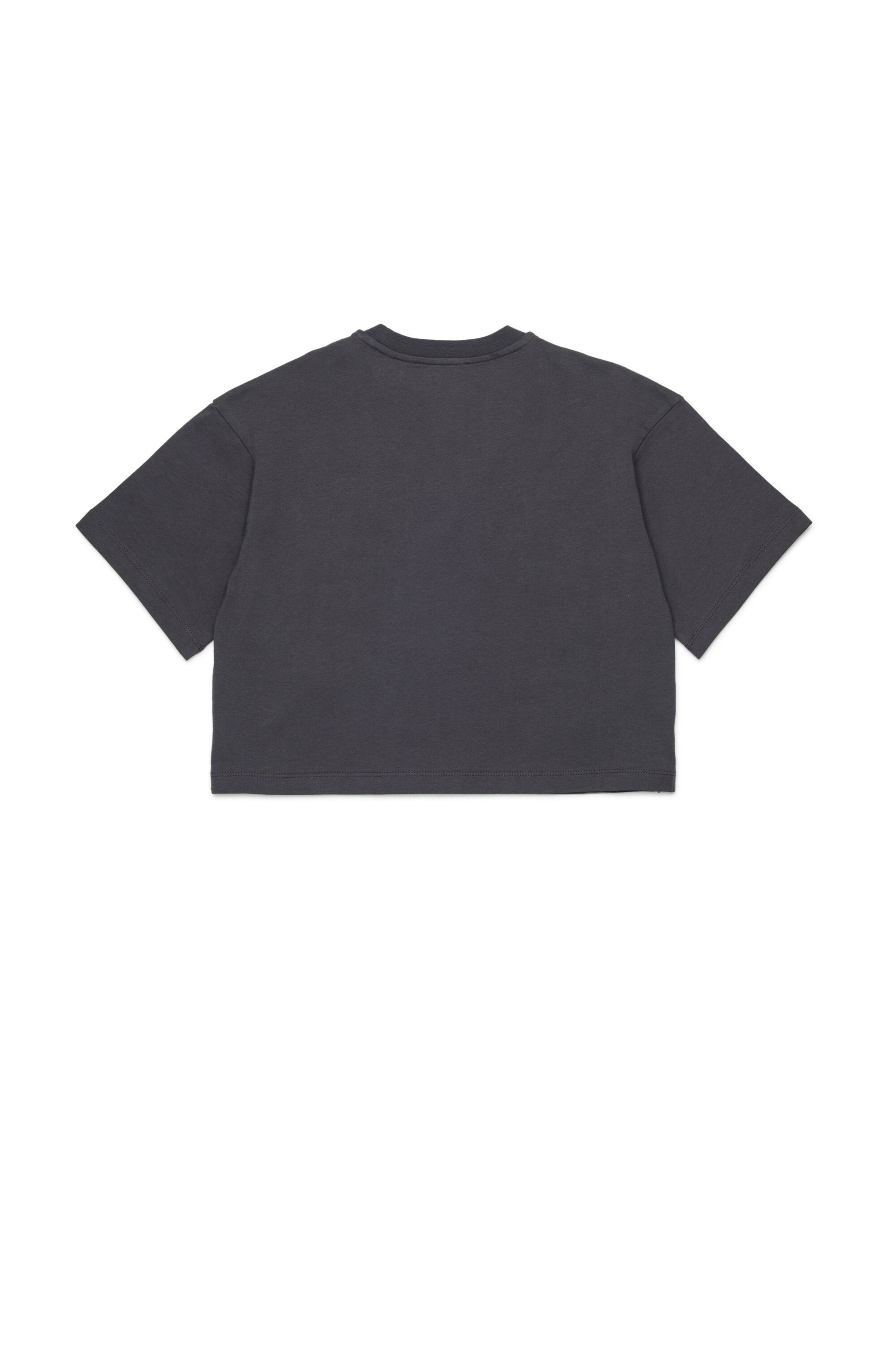 マキシエンブレム付きジャージーTシャツ