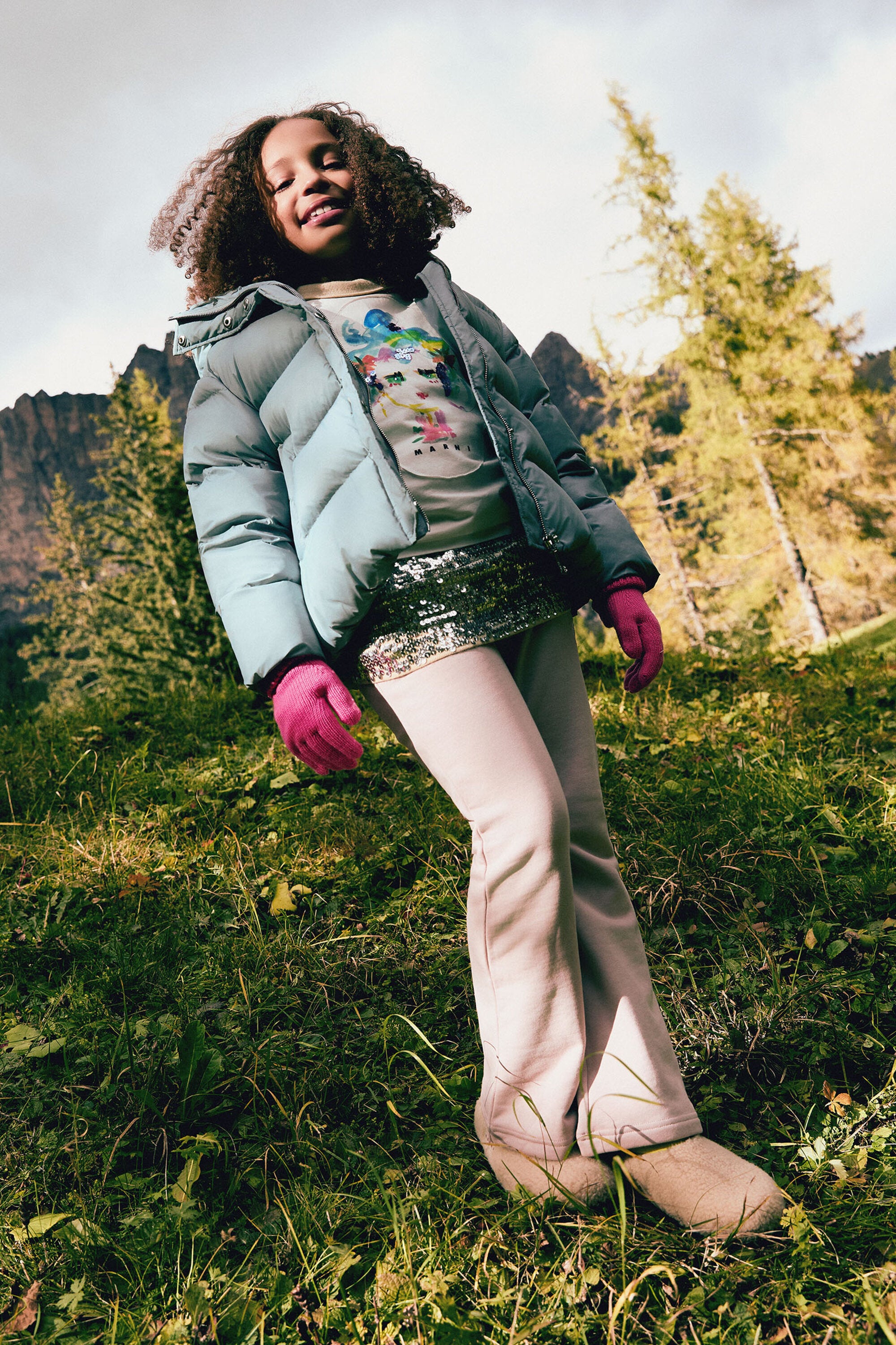 フード付きショート・ジャケット