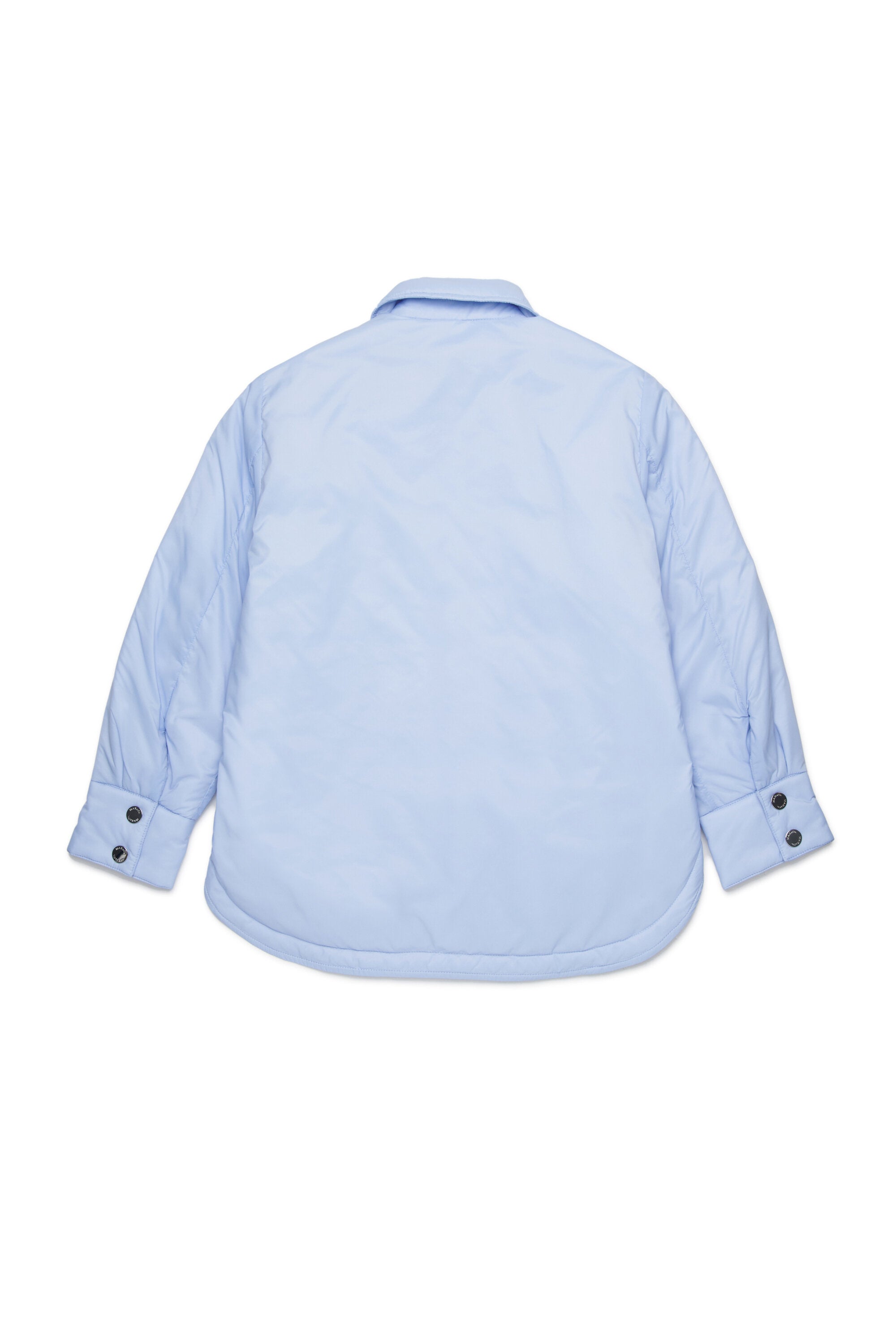 ロゴプリント入り中綿ジャケット