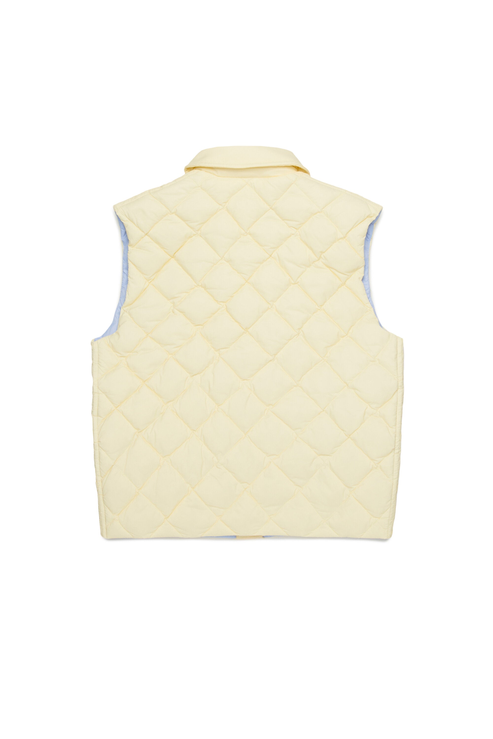 ロゴプリント入り中綿ジャケット