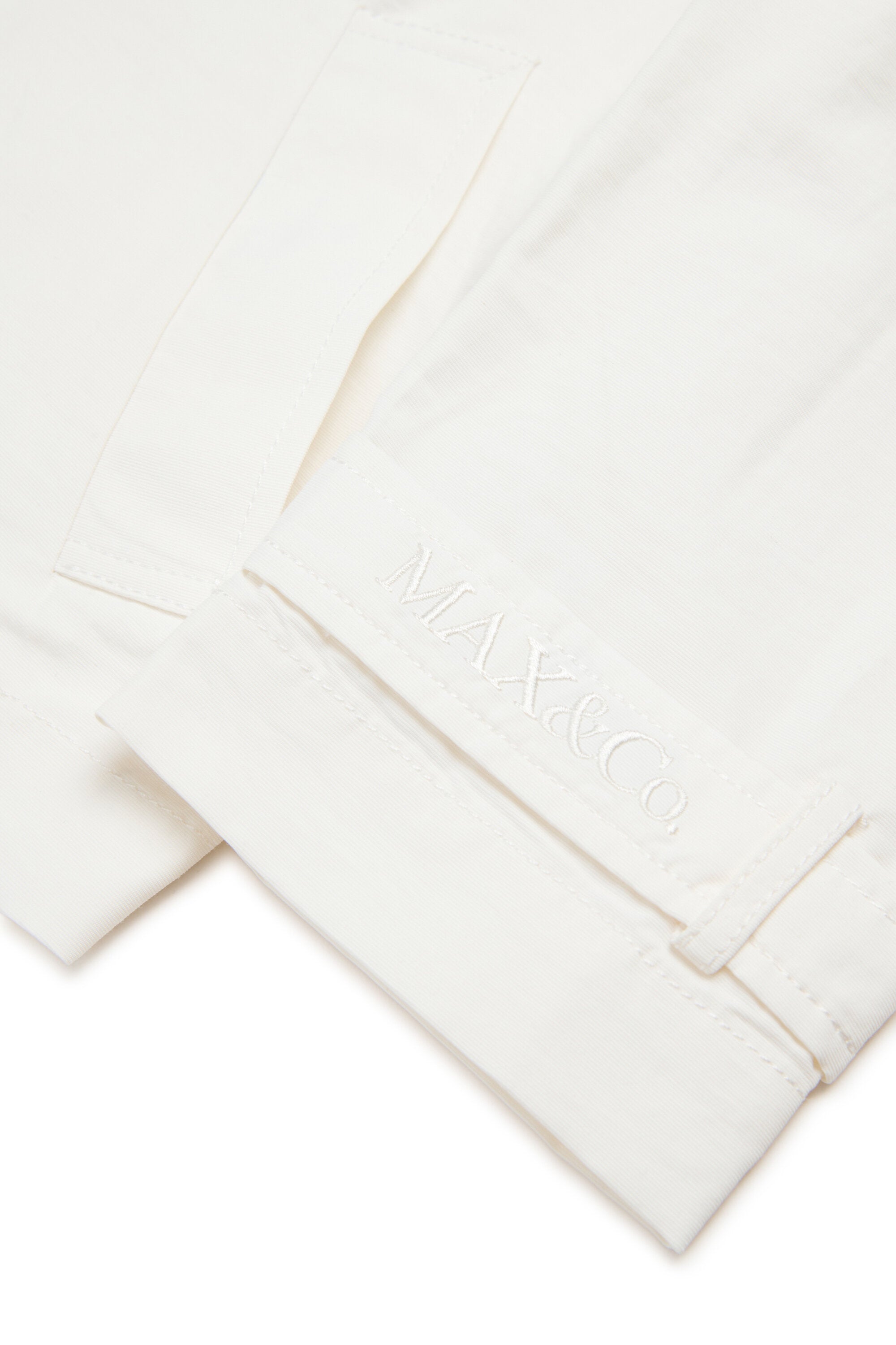 ロゴ入りダブルブレストジャケット