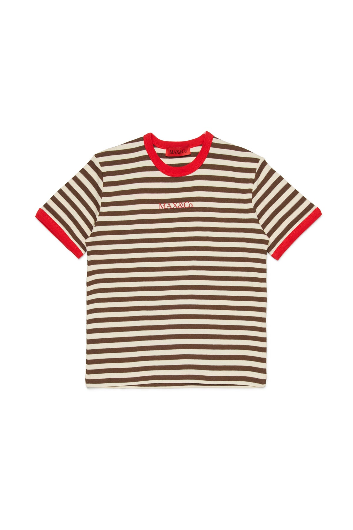 ロゴ入りボーダーTシャツ