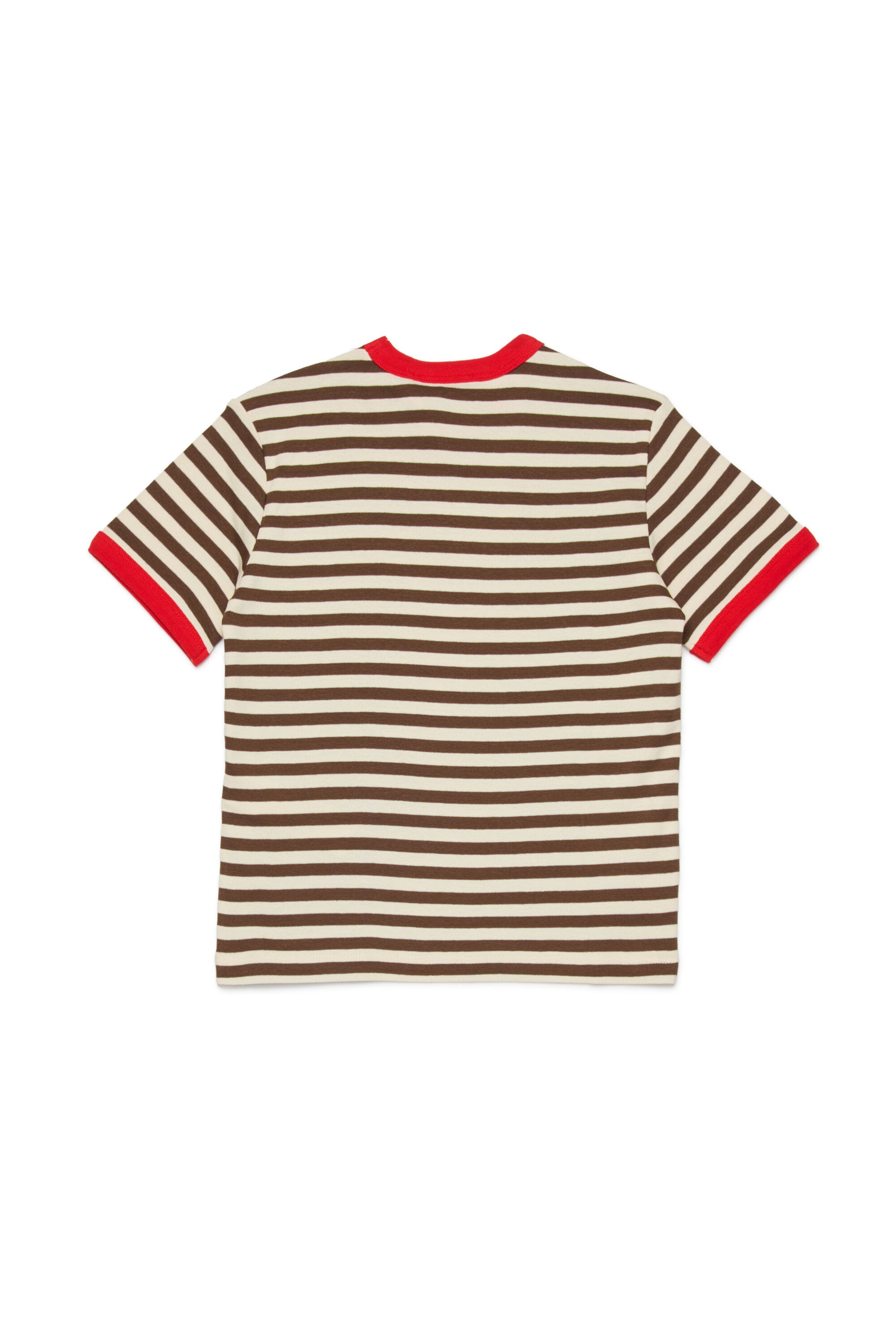 ロゴ入りボーダーTシャツ