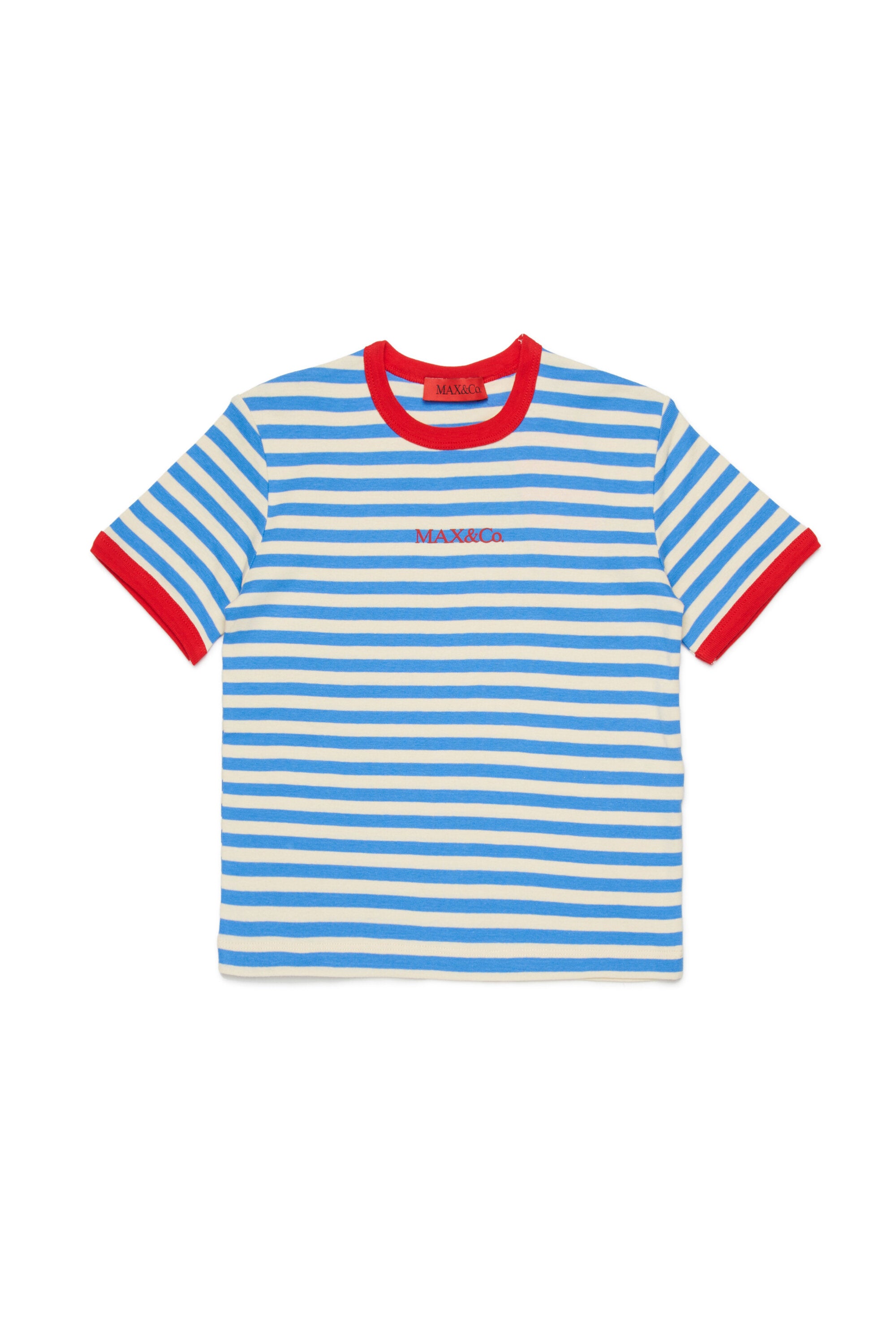 ロゴ入りボーダーTシャツ