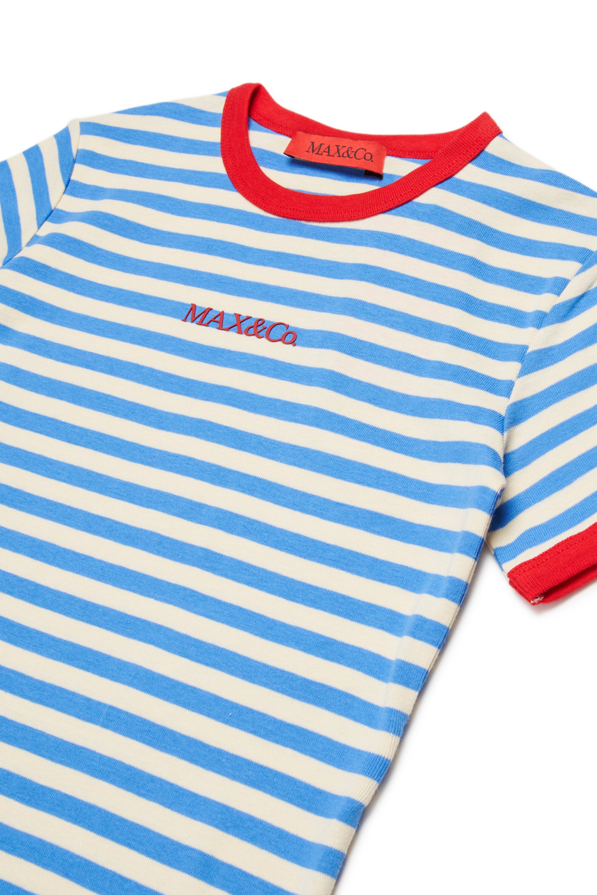 ロゴ入りボーダーTシャツ