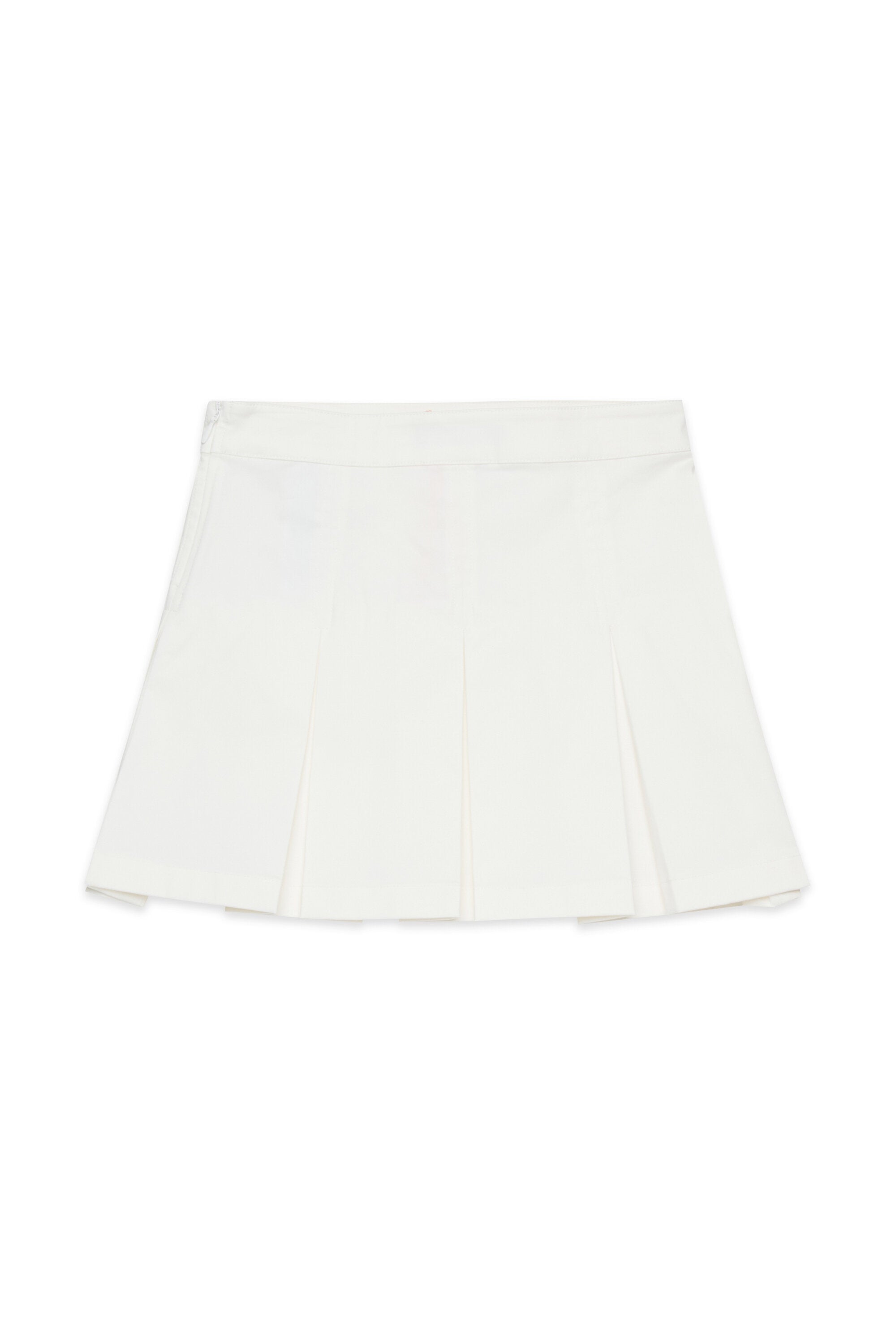 メタリックドット入りプリーツスカート