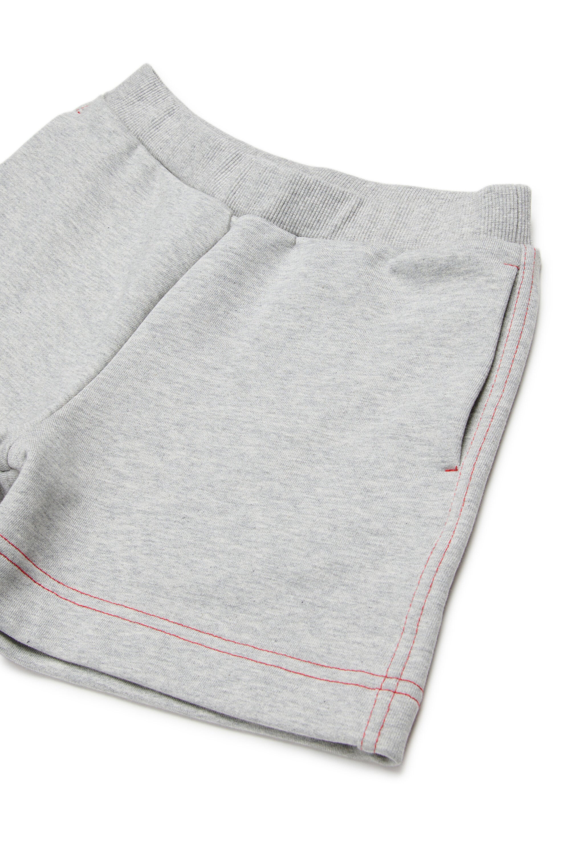 Logo fleece shorts
