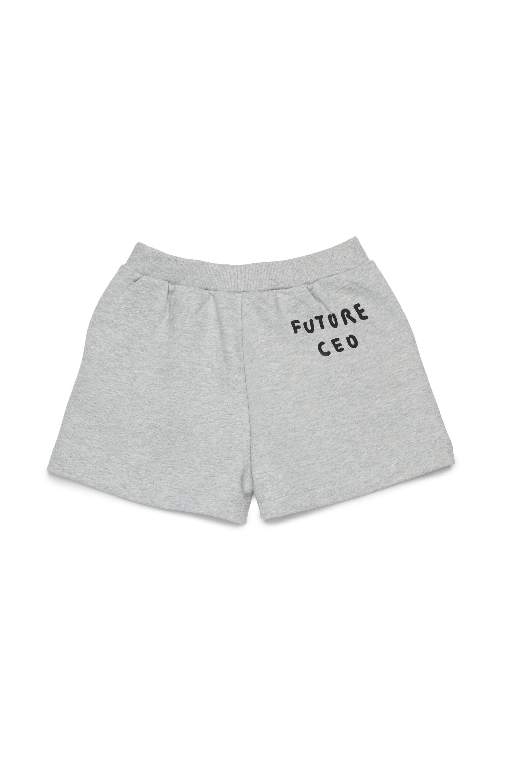ロゴ入りスウェットショートパンツ