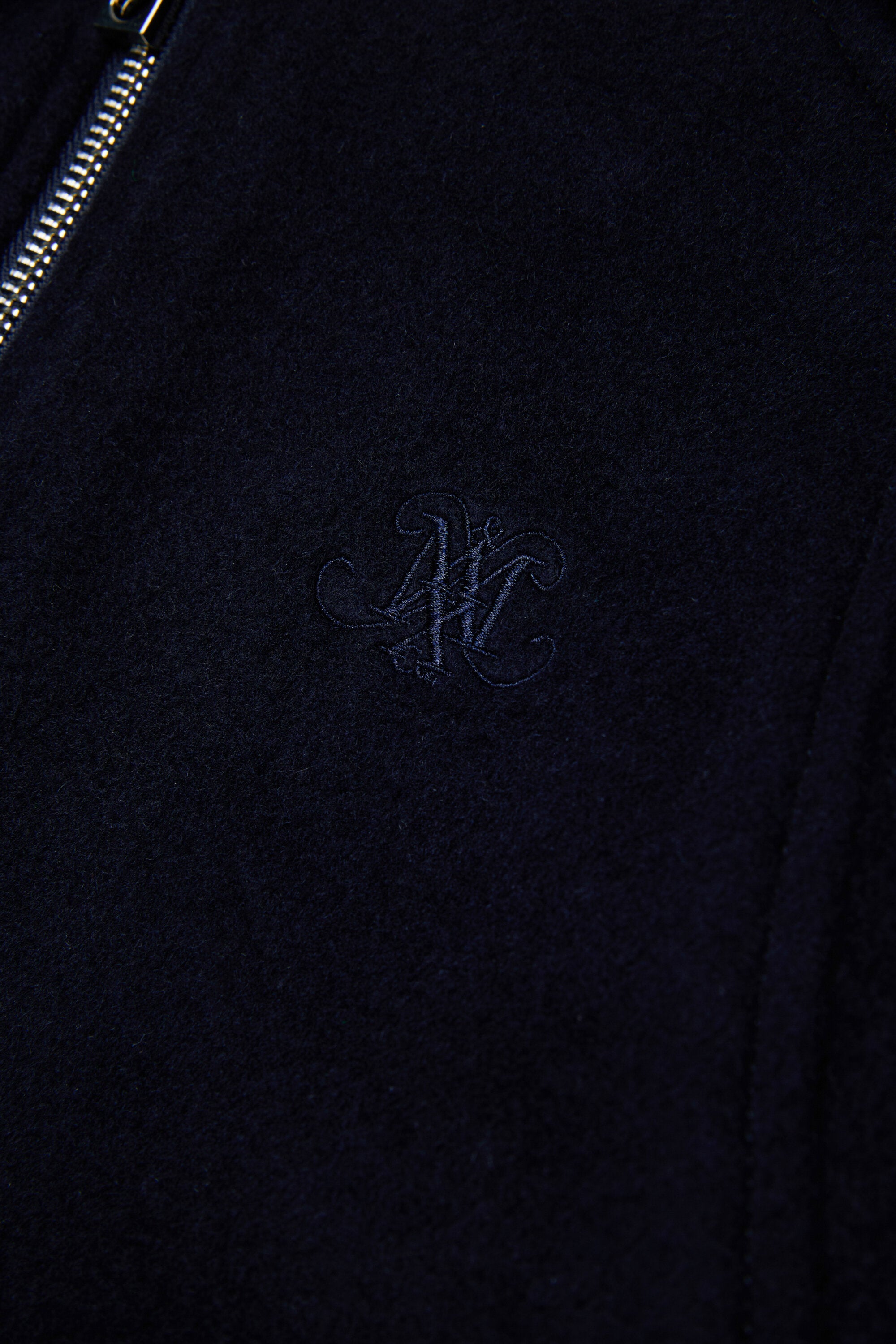 Bomber jacket with logo