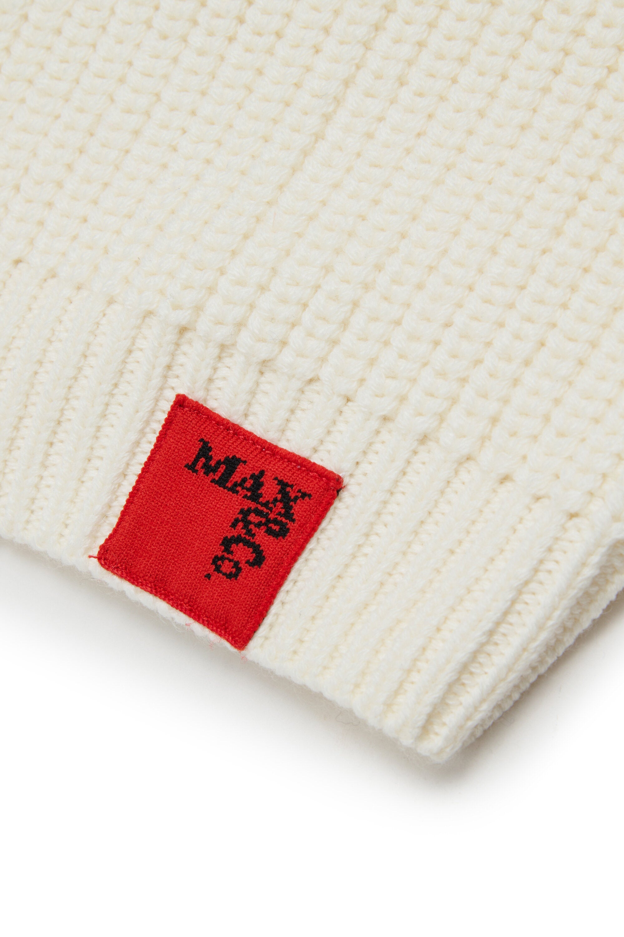 Knit dress with front lettering