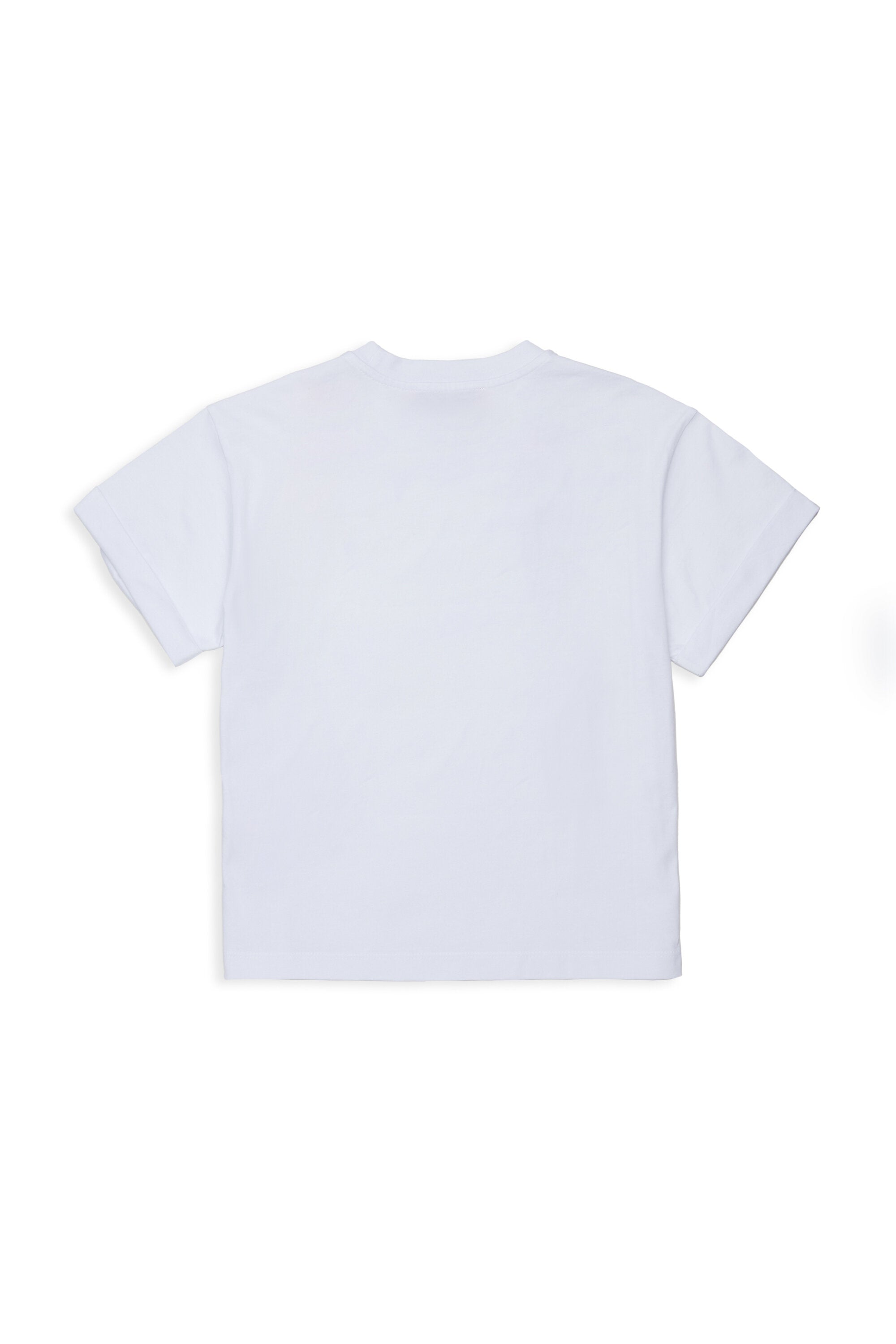 T-shirt with metallic bow print