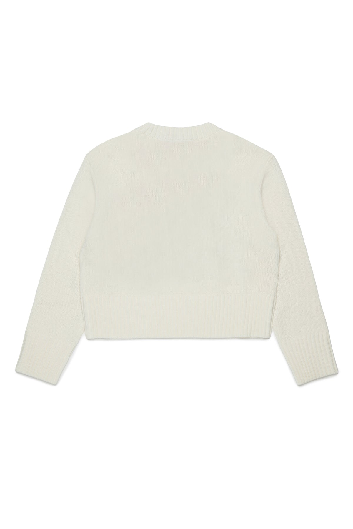 Crew-neck pullover with logo