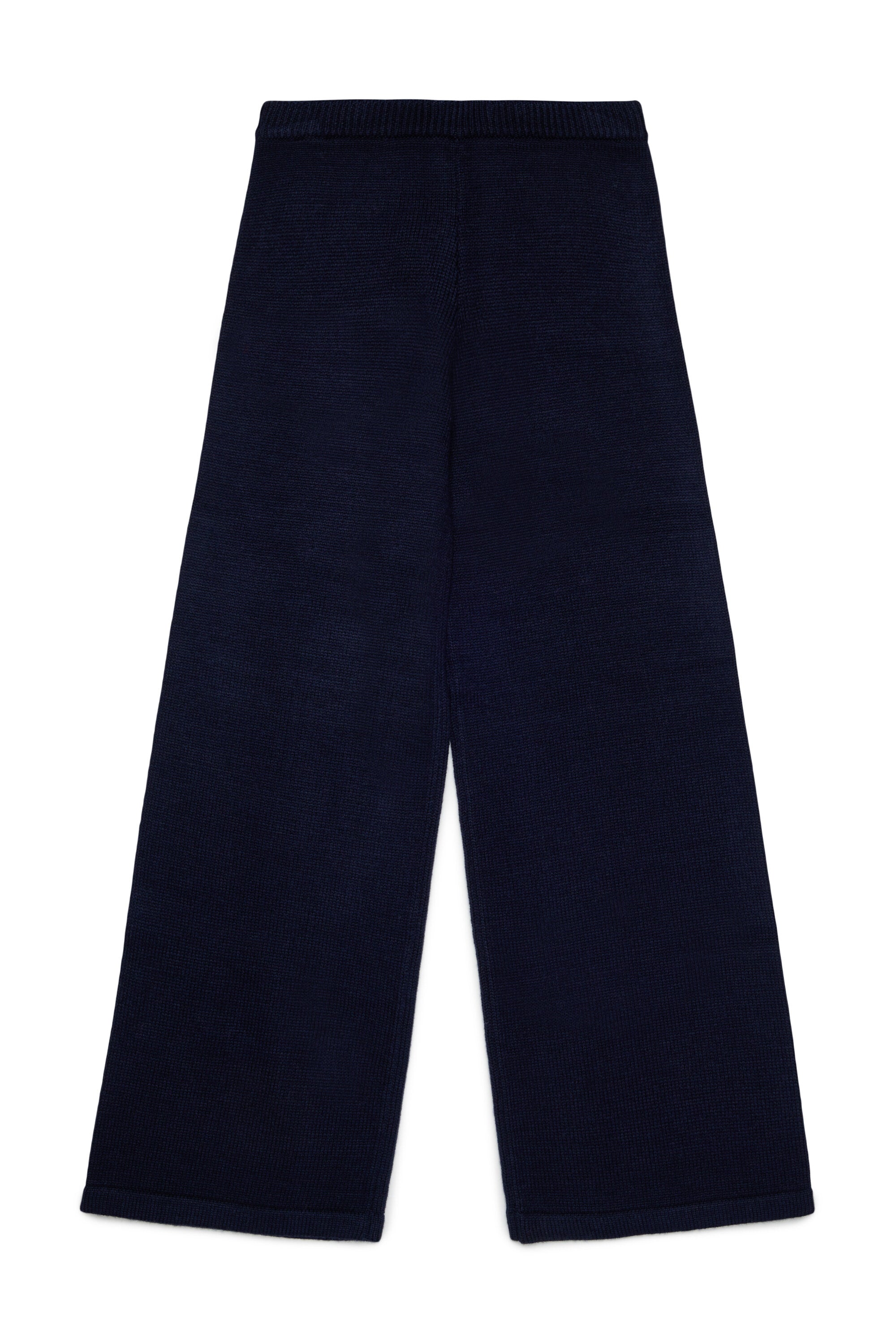 Knit pants with logo