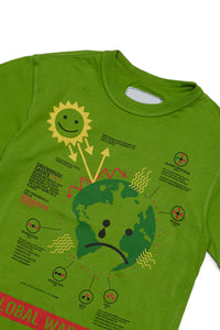 Global WarmingプリントTシャツ
