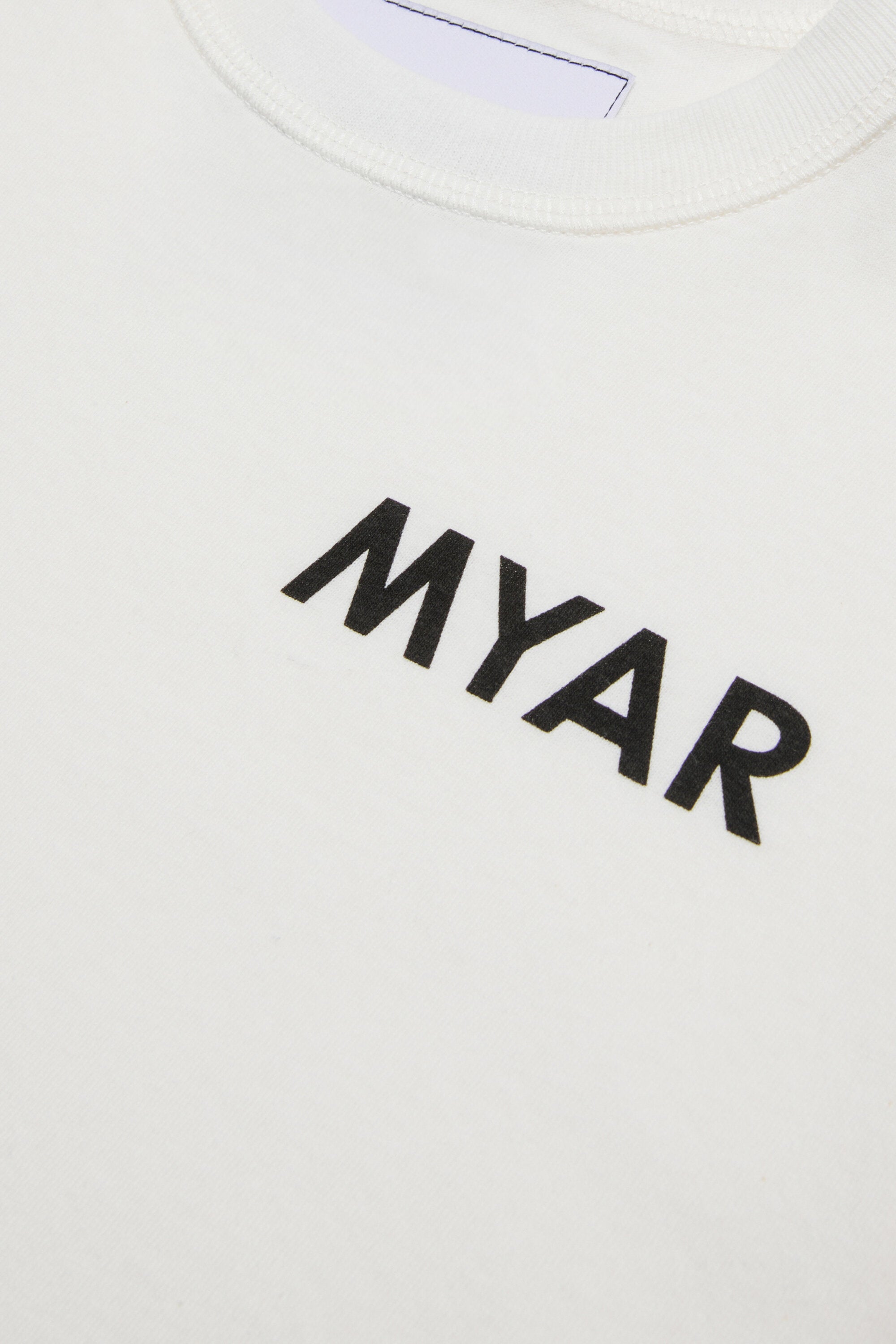 タイダイ効果のあるデッドストック コットン T シャツ