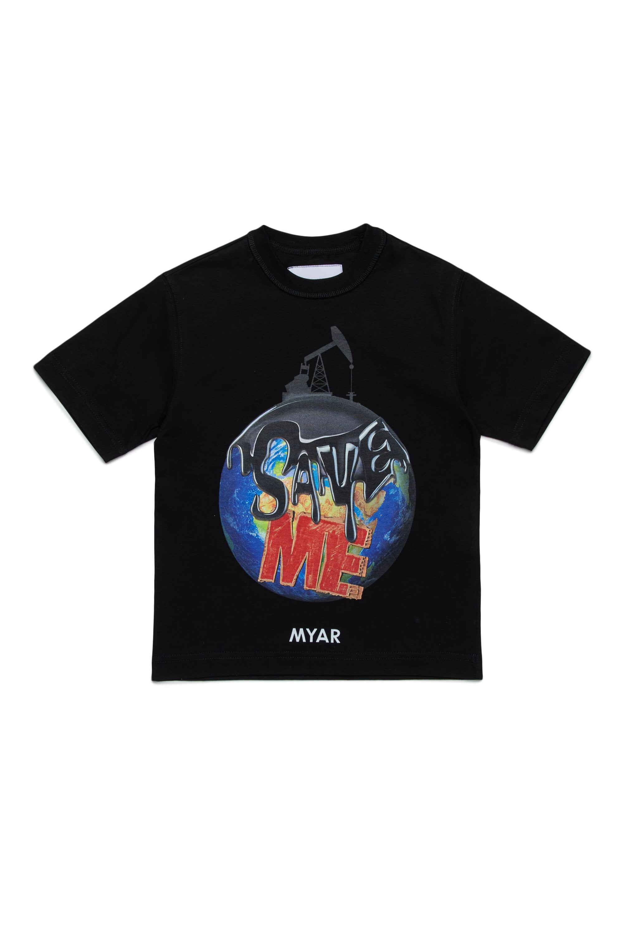 Save me グラフィック入りデッドストック コットン T シャツ