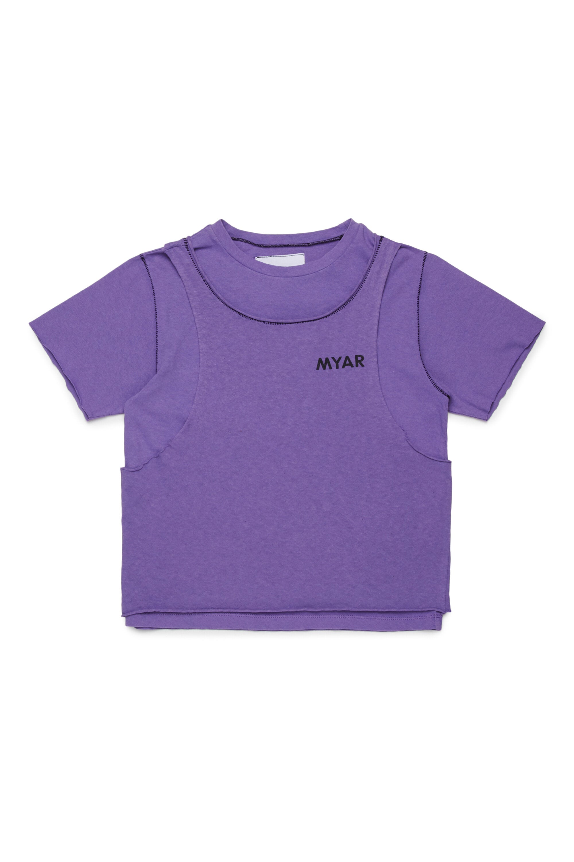 ロゴ入りクルーネックTシャツ