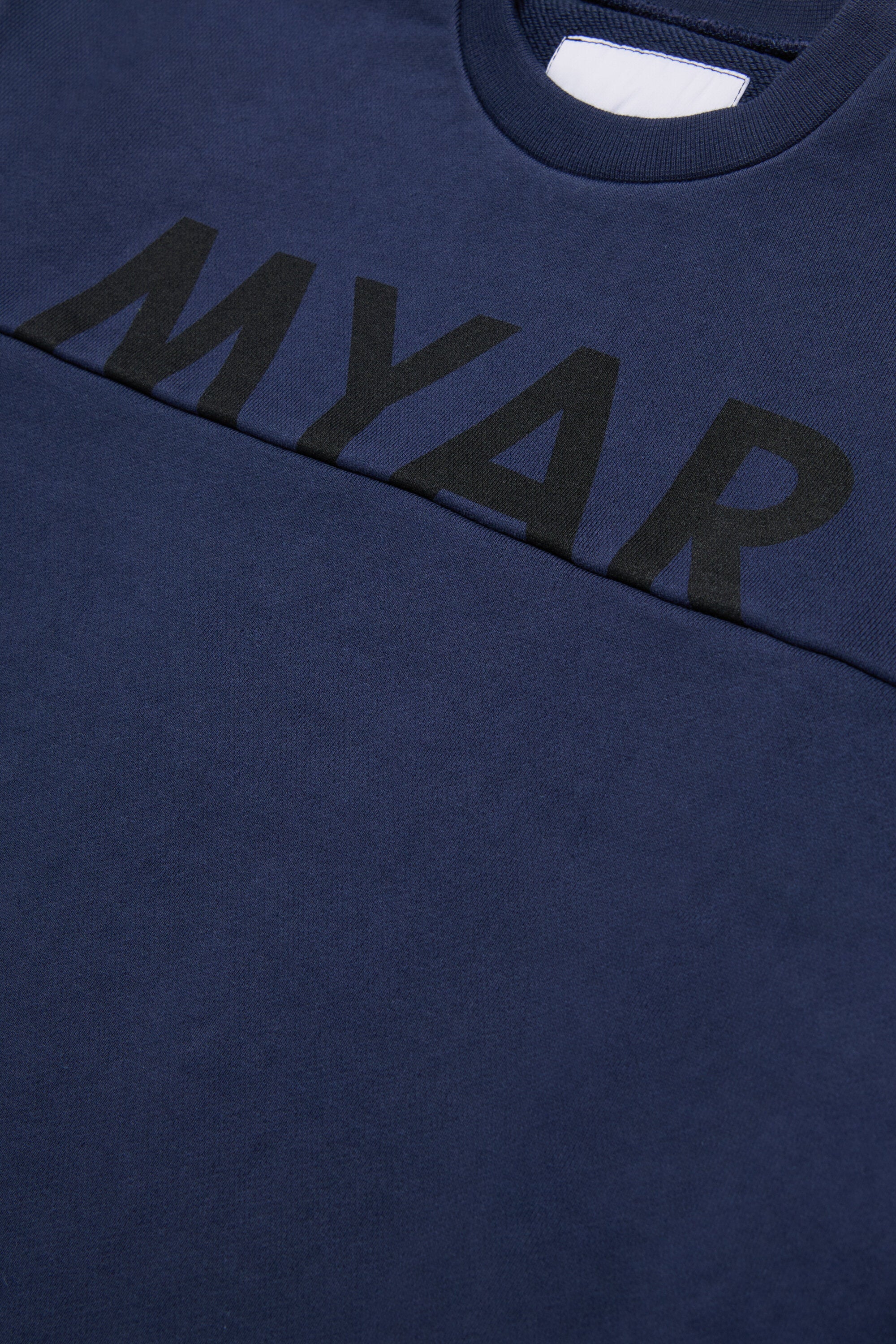 ロゴ入りクルーネックスウェット