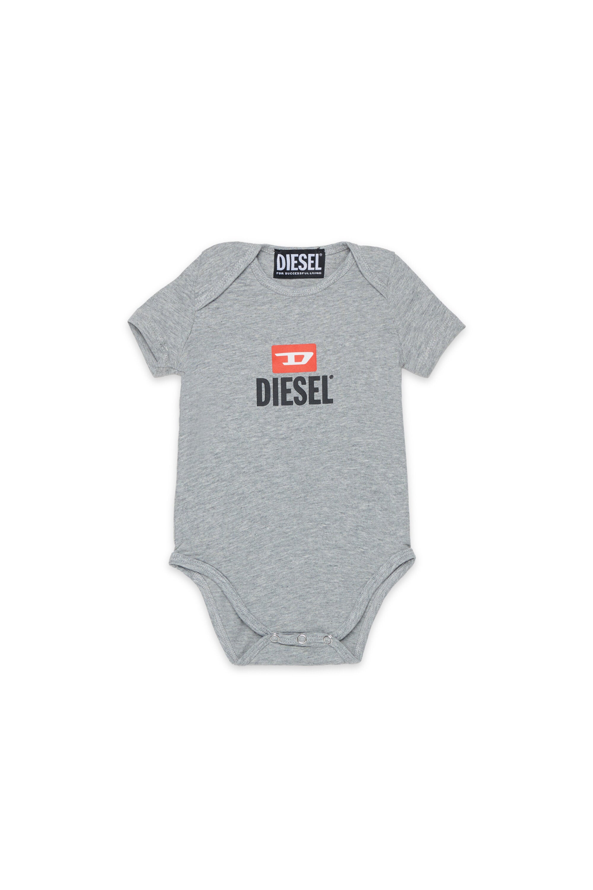Baby bodysuit with logo