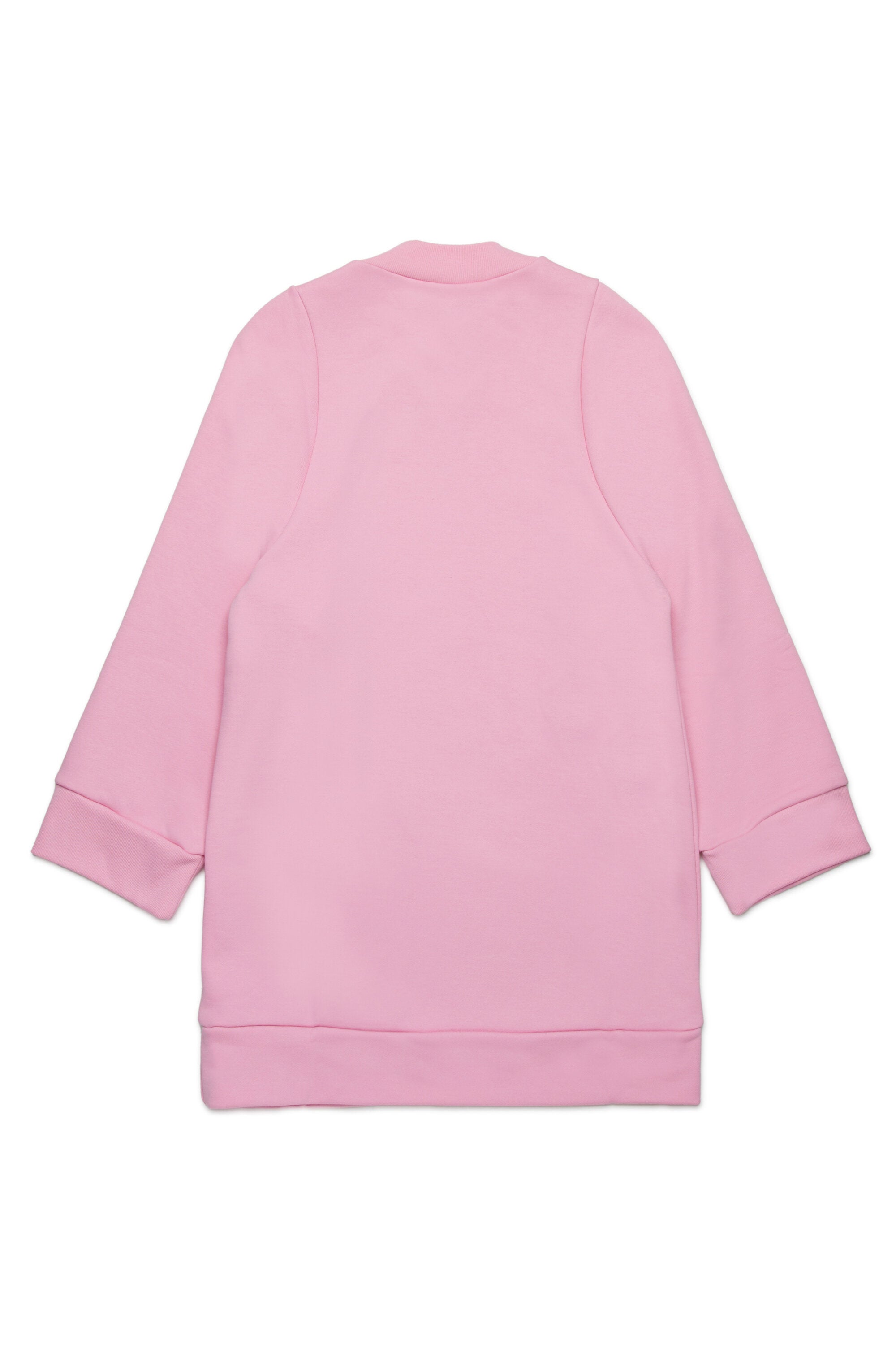 筆記体ロゴのスウェットシャツ・マキシドレス