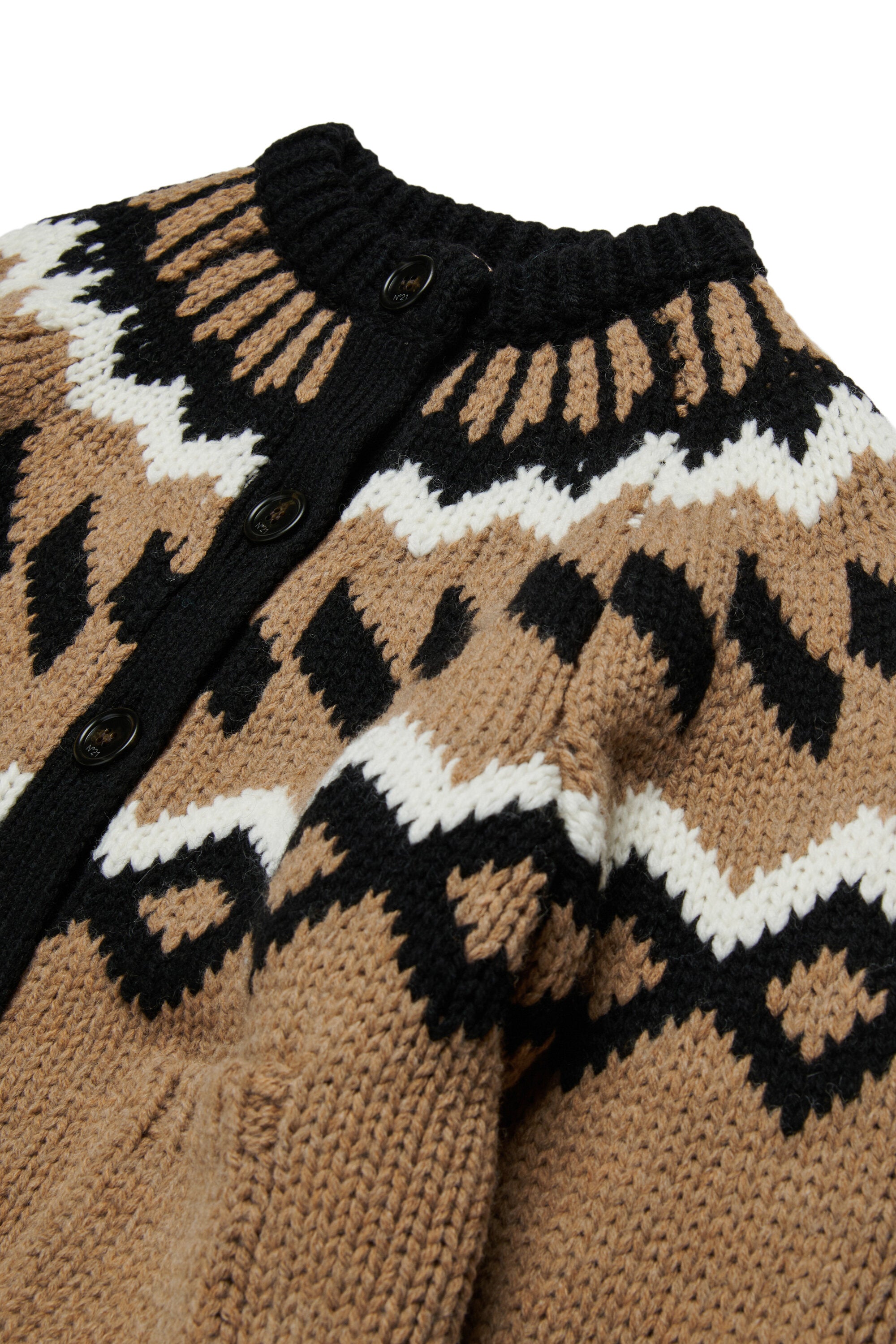 ノルウェー製ウール混オーバーサイズカーディガン