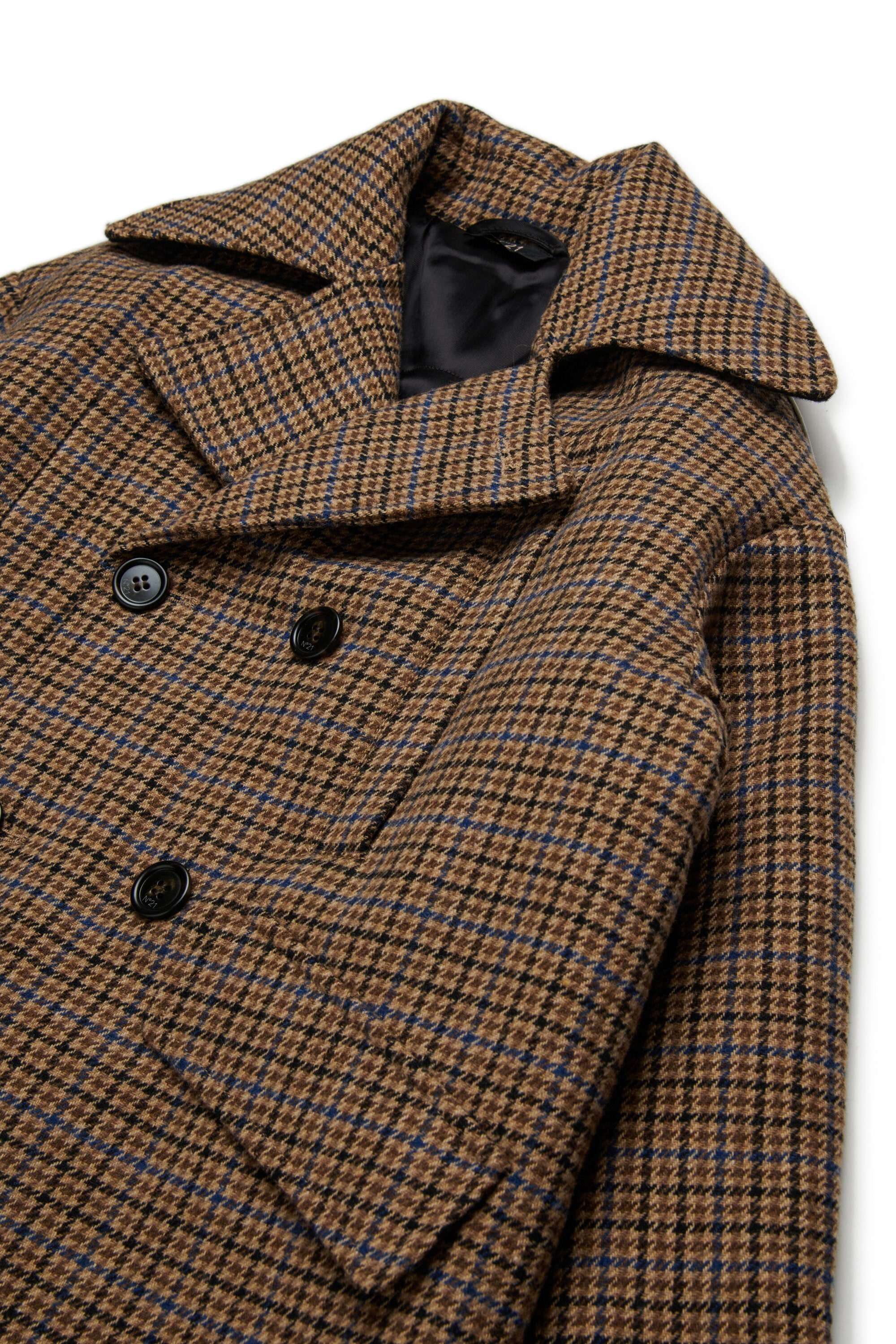 ハリス・ツイード・ピーコート