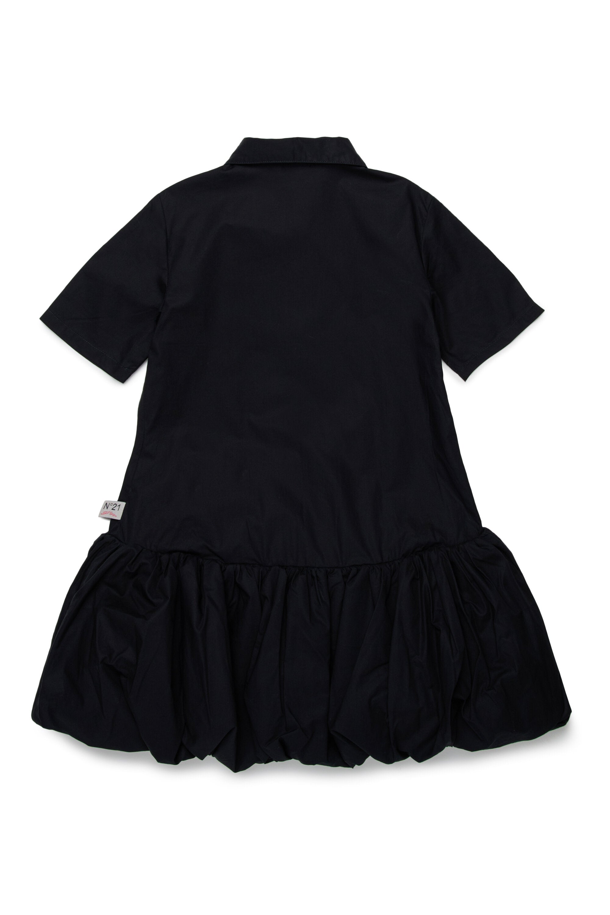 ロゴ入りシャツドレス