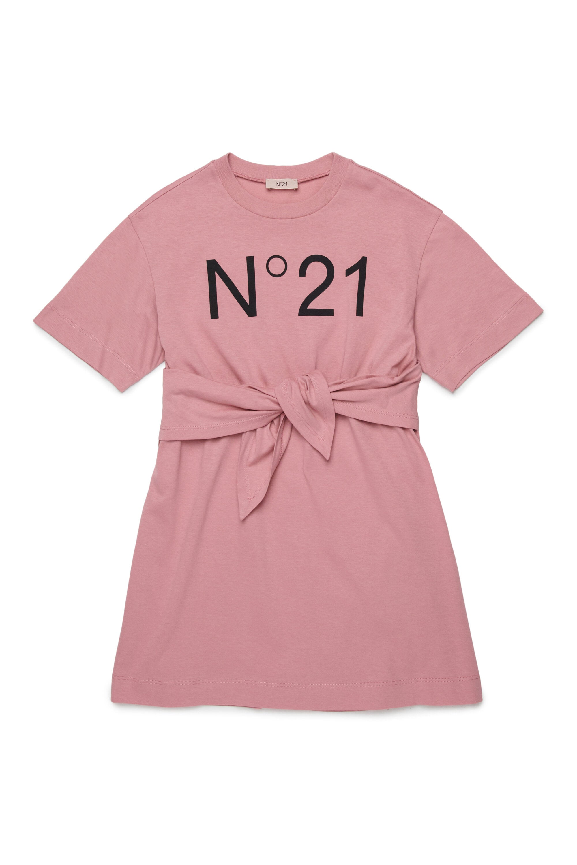ロゴプリントTシャツドレス