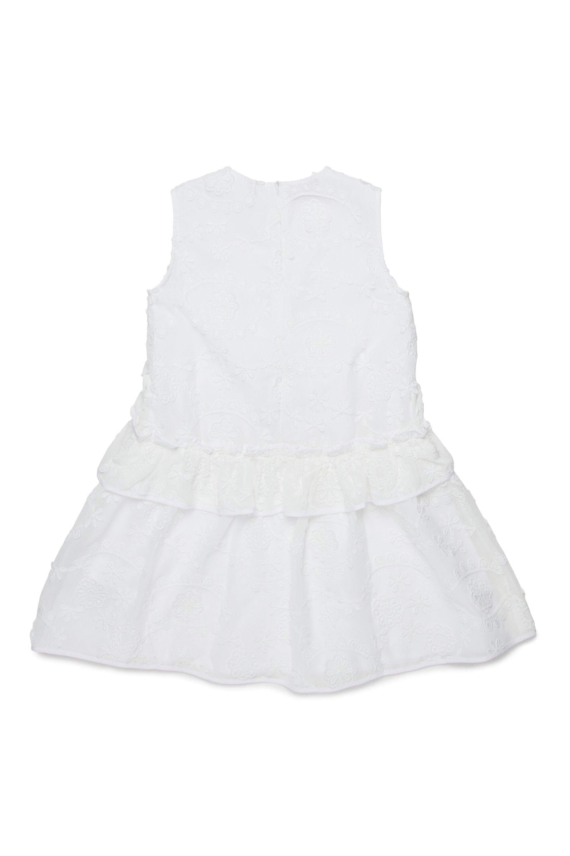 刺繍入りノースリーブドレス