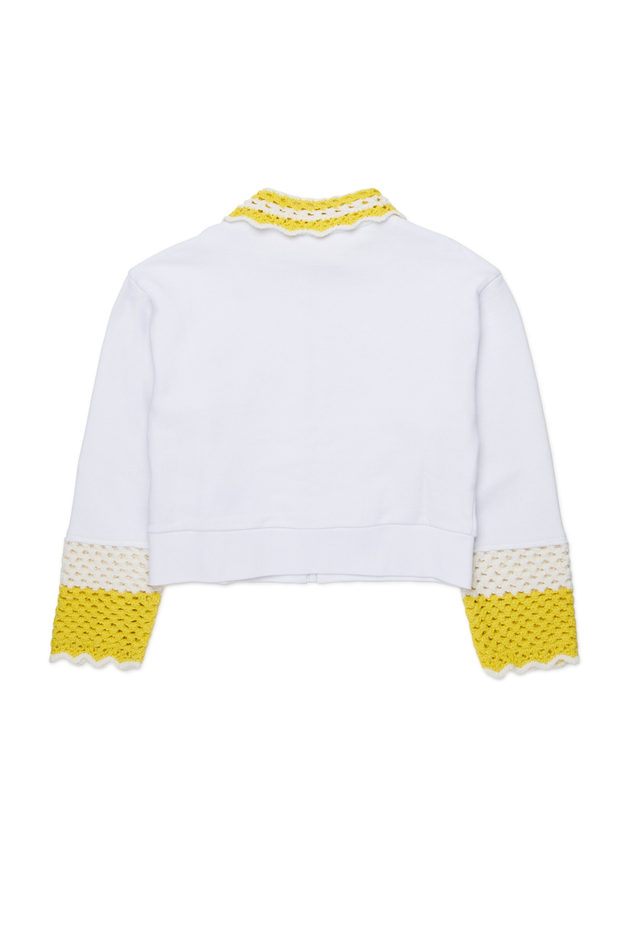 ロゴ入りフルジップスウェット