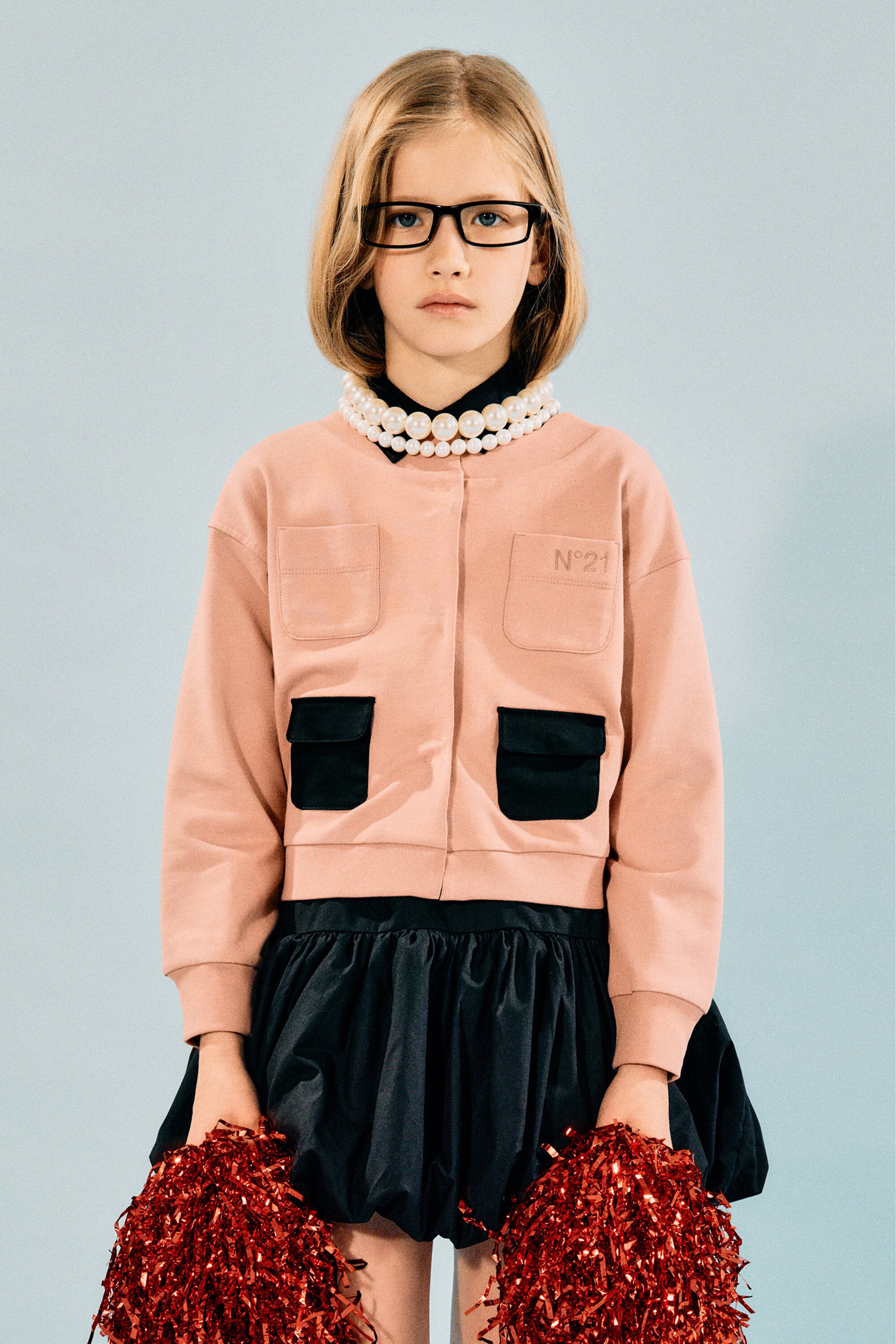 ロゴ入りクルーネック スウェット