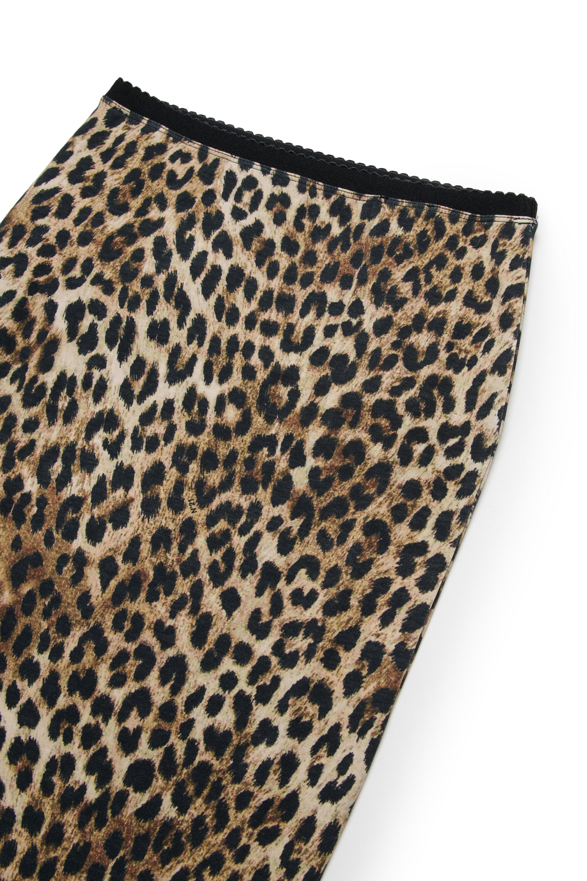 ロゴ入りアニマルプリントスカート