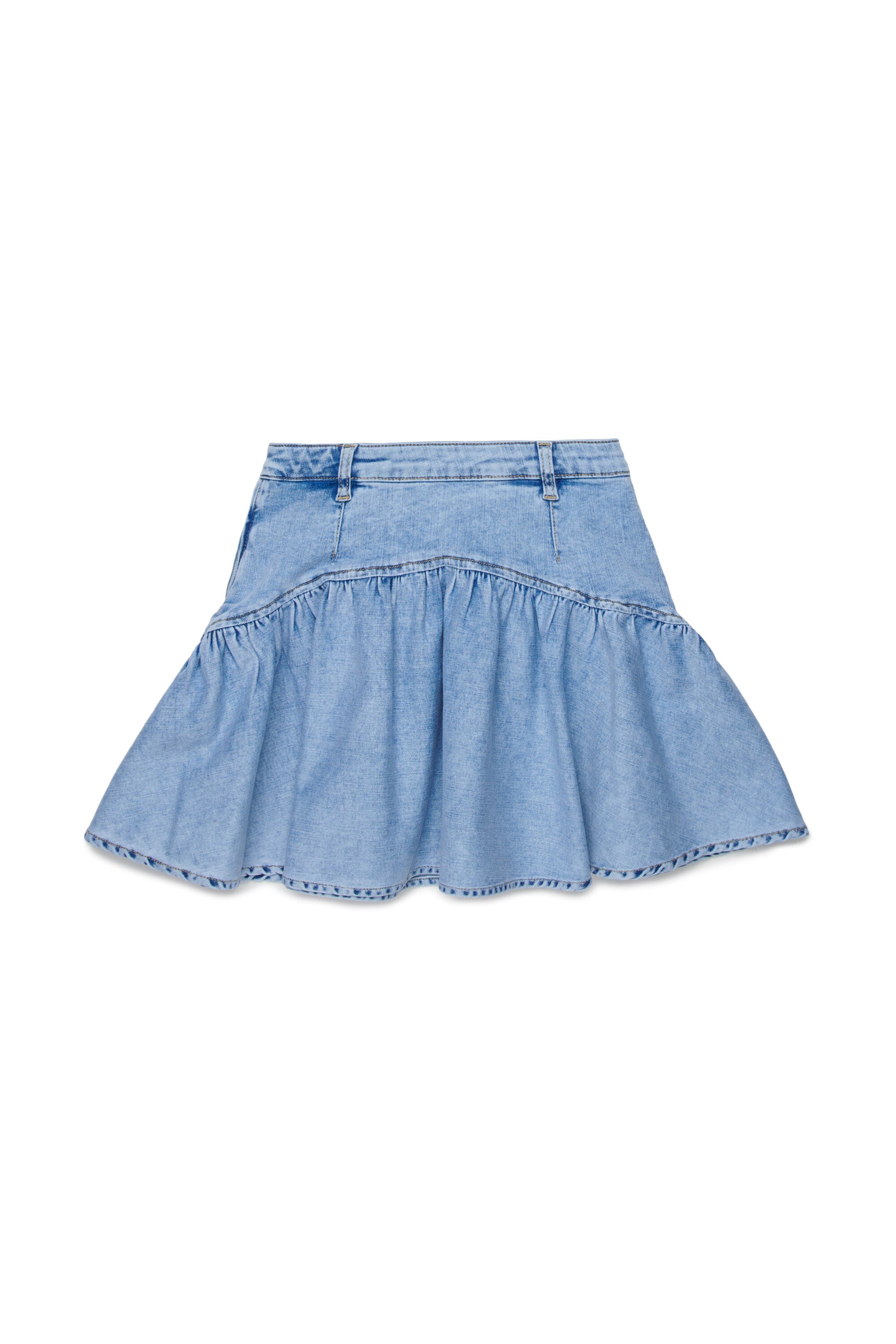 フリル付きミニスカート