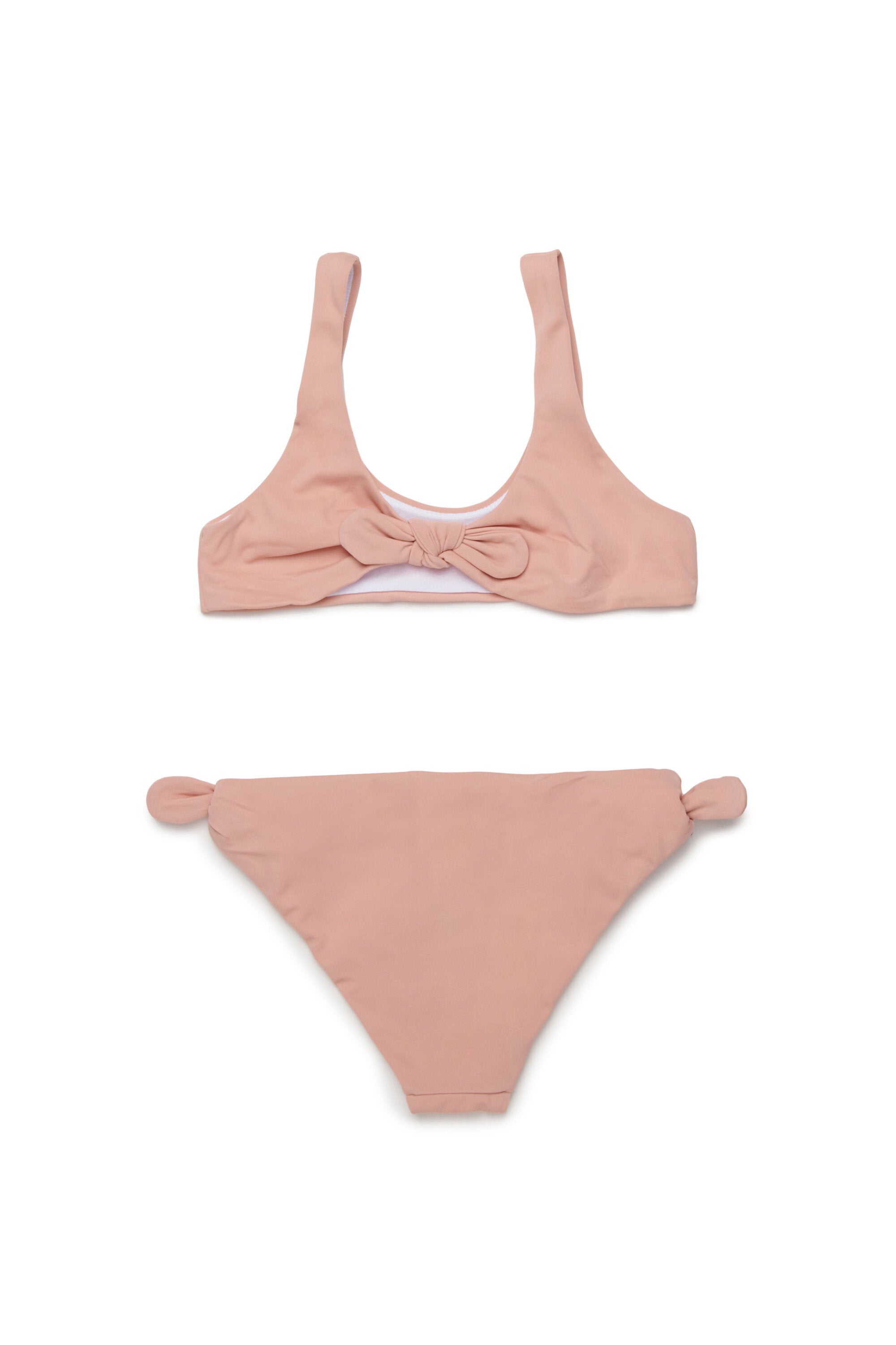 Bikini with bows and logo